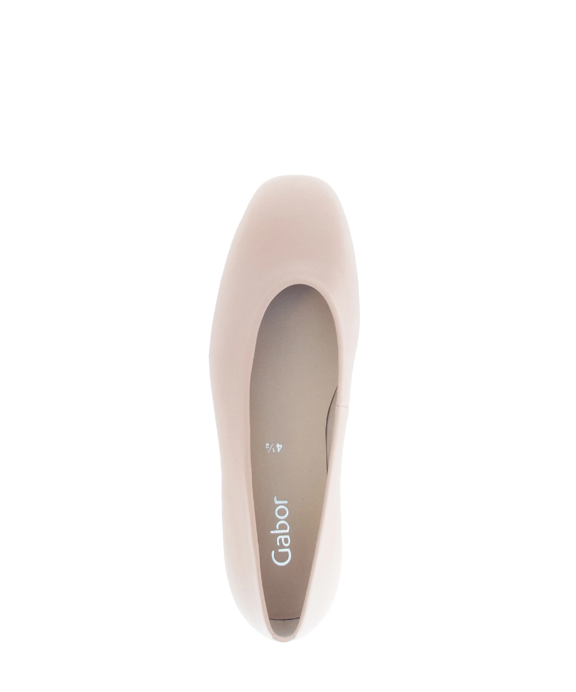Ballerines roses en cuir lisse - Image 3