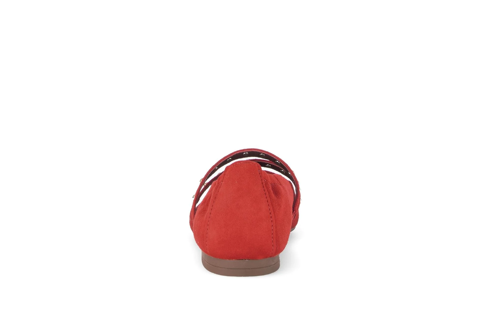 Ballerines rouges en cuir - Image 4