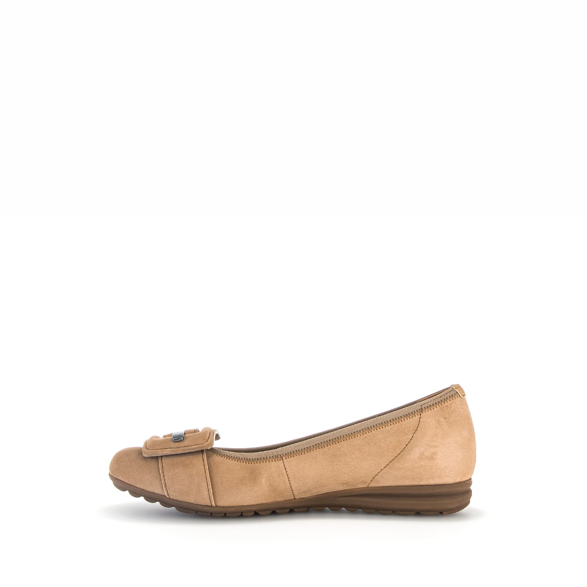 Ballerines sable/savane en velours - Image 2