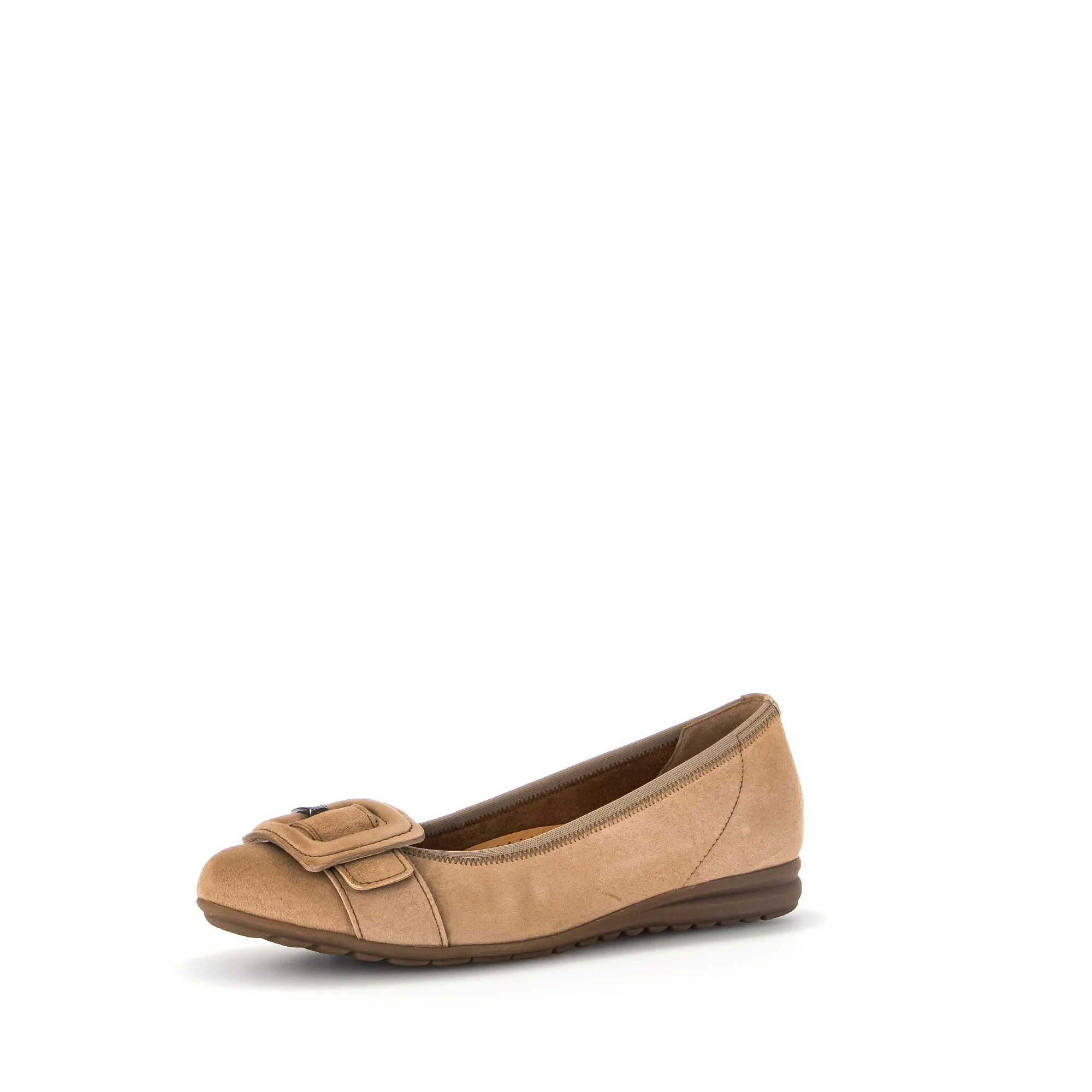 Ballerines sable/savane en velours - Image 3
