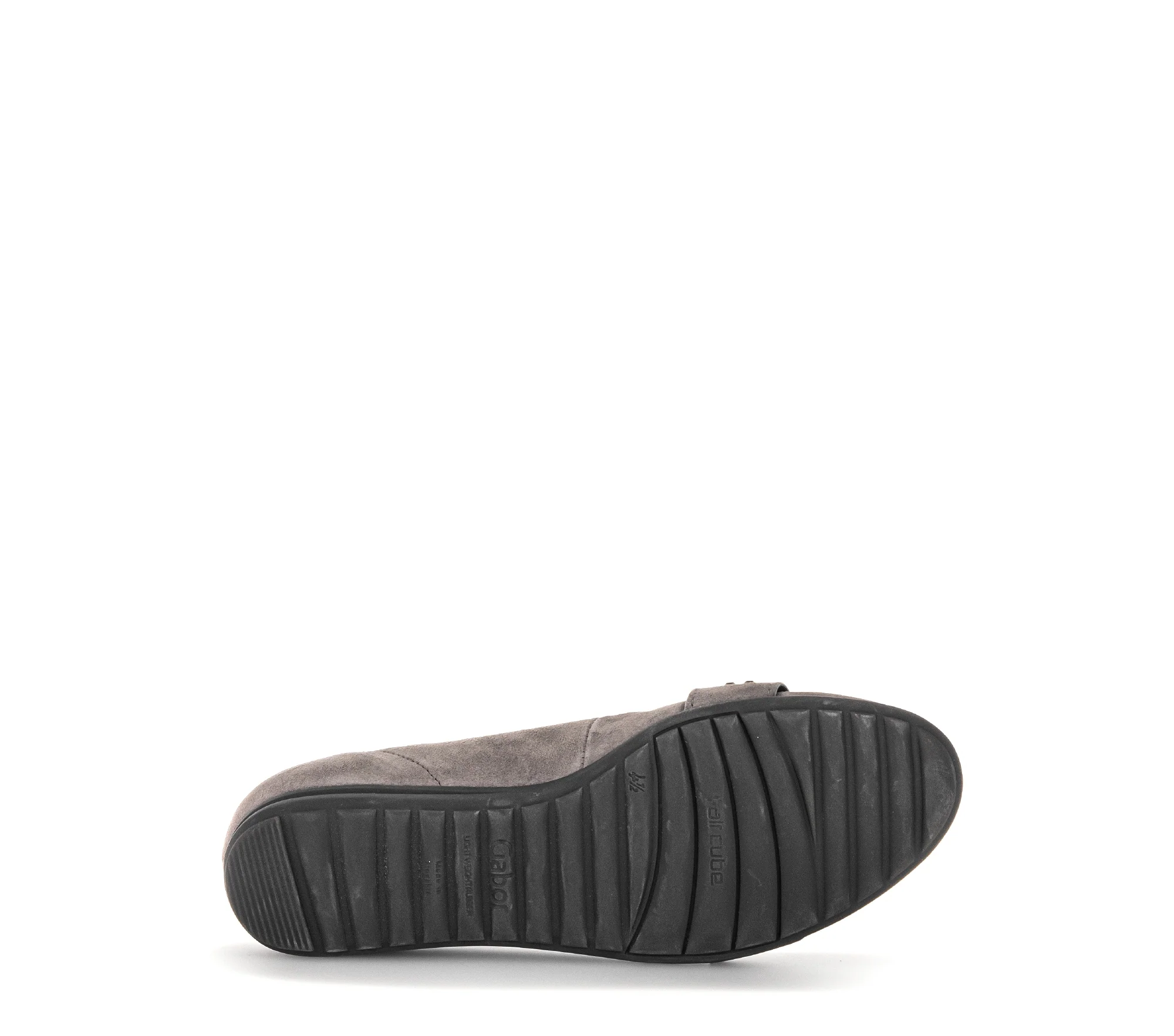 Ballerines taupe en velours - Image 7