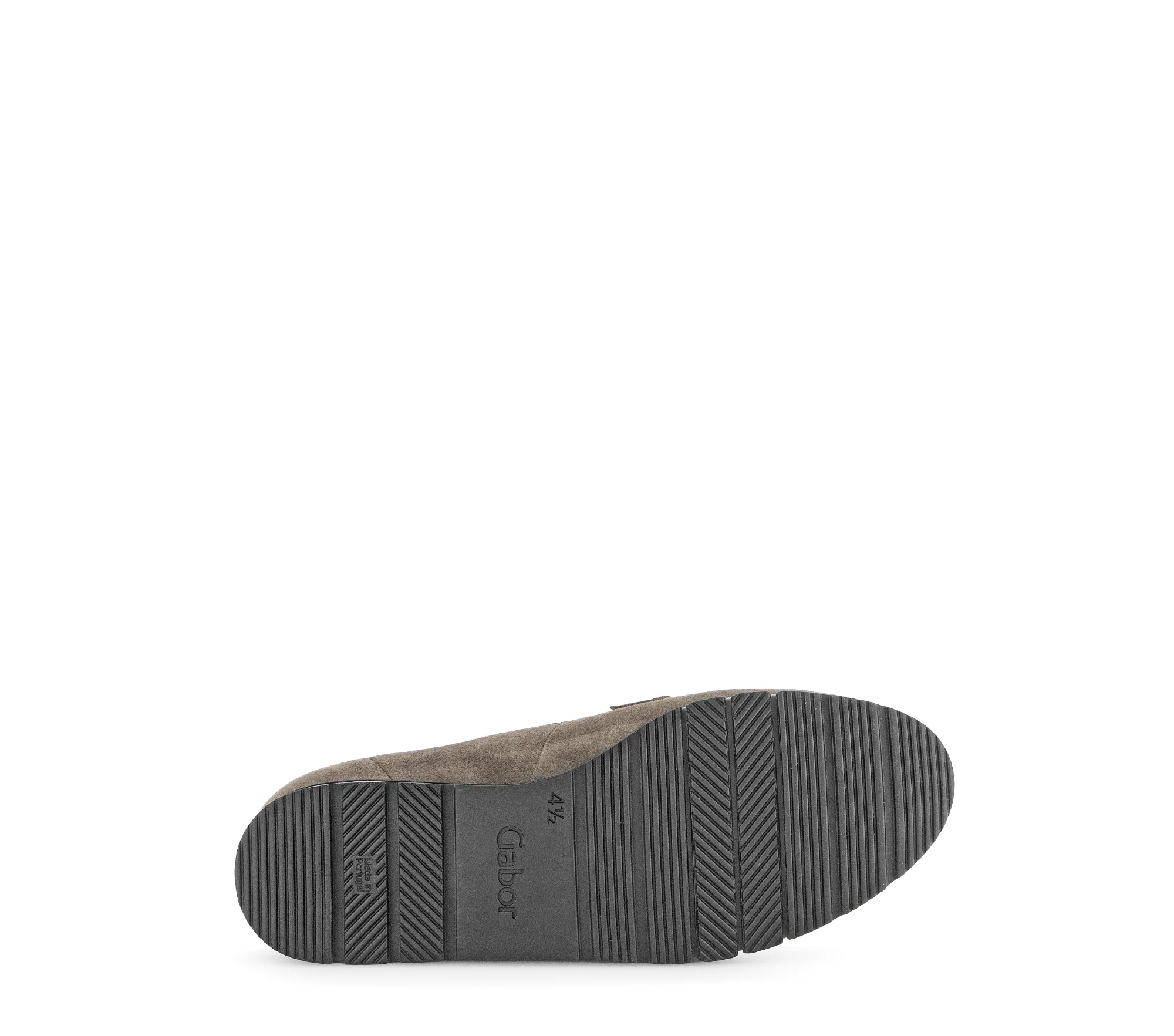 Ballerines taupe en velours - Image 7
