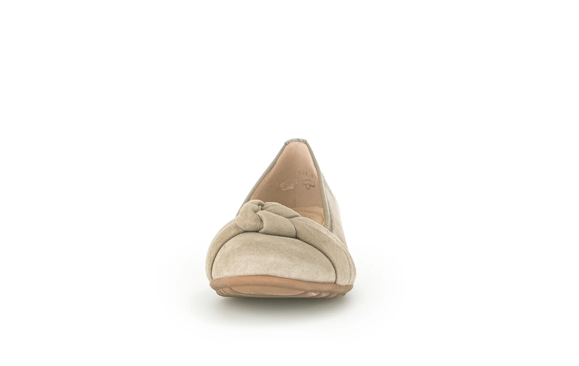 Ballerines vertes en suède - Image 3