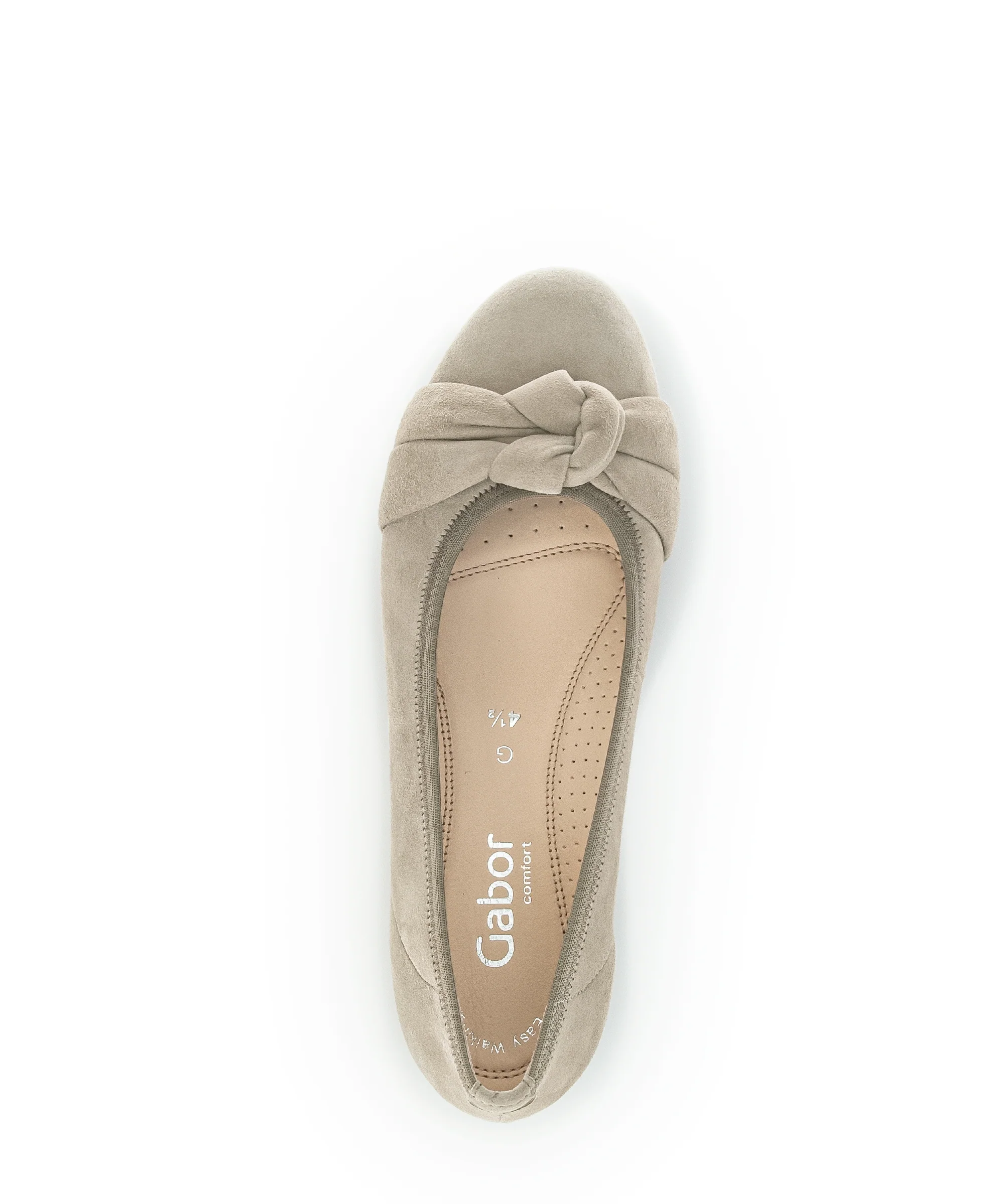 Ballerines vertes en suède - Image 6