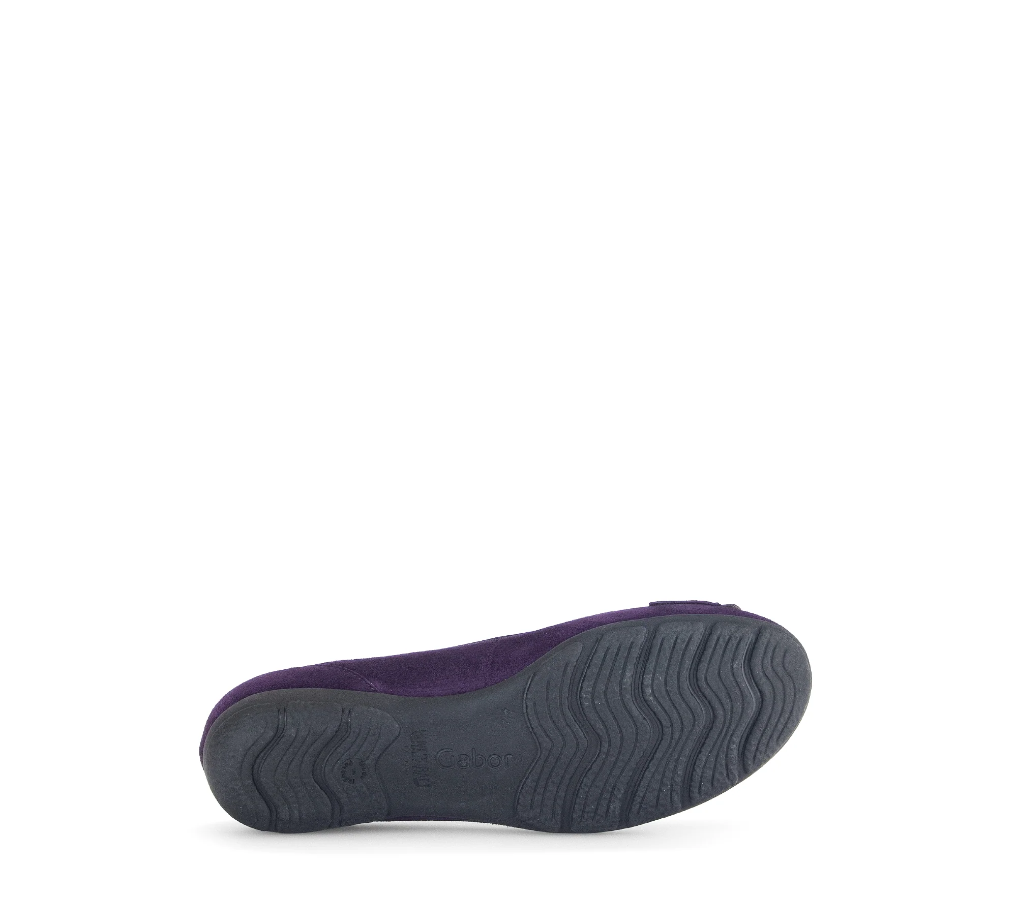 Ballerines violettes en combinaison cuirs - Image 7
