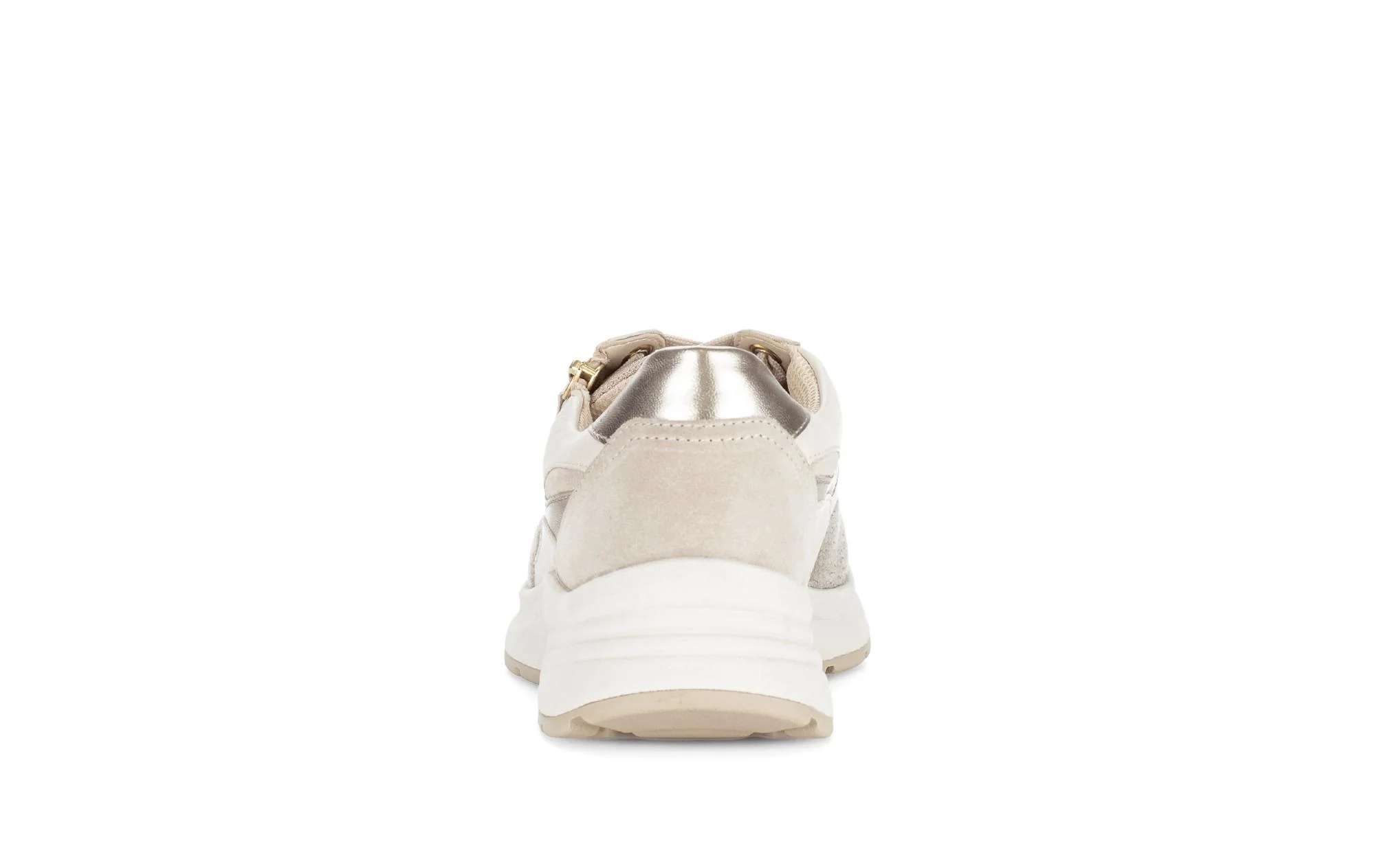Baskets beiges en cuir - Image 4