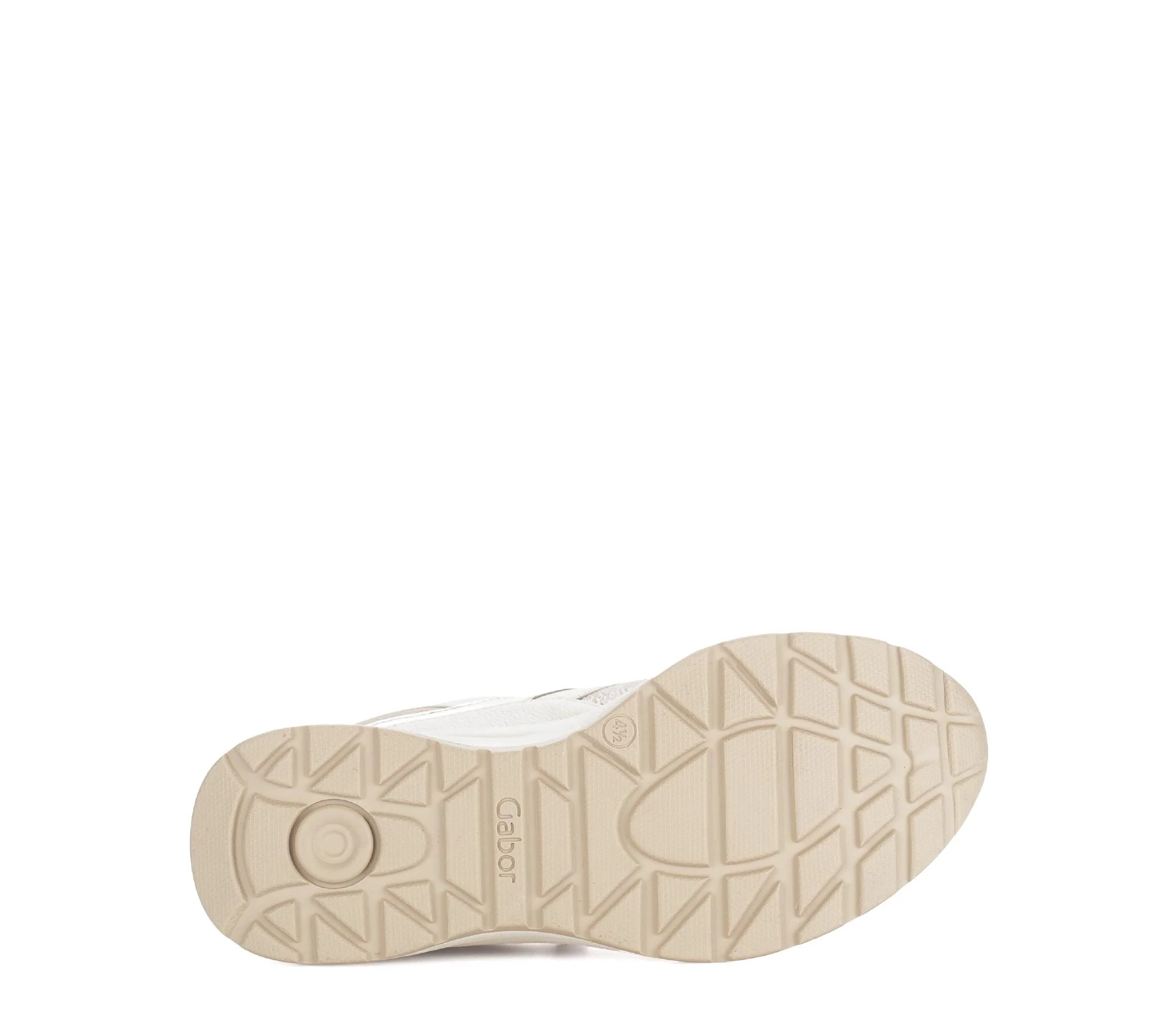 Baskets beiges en cuir - Image 7