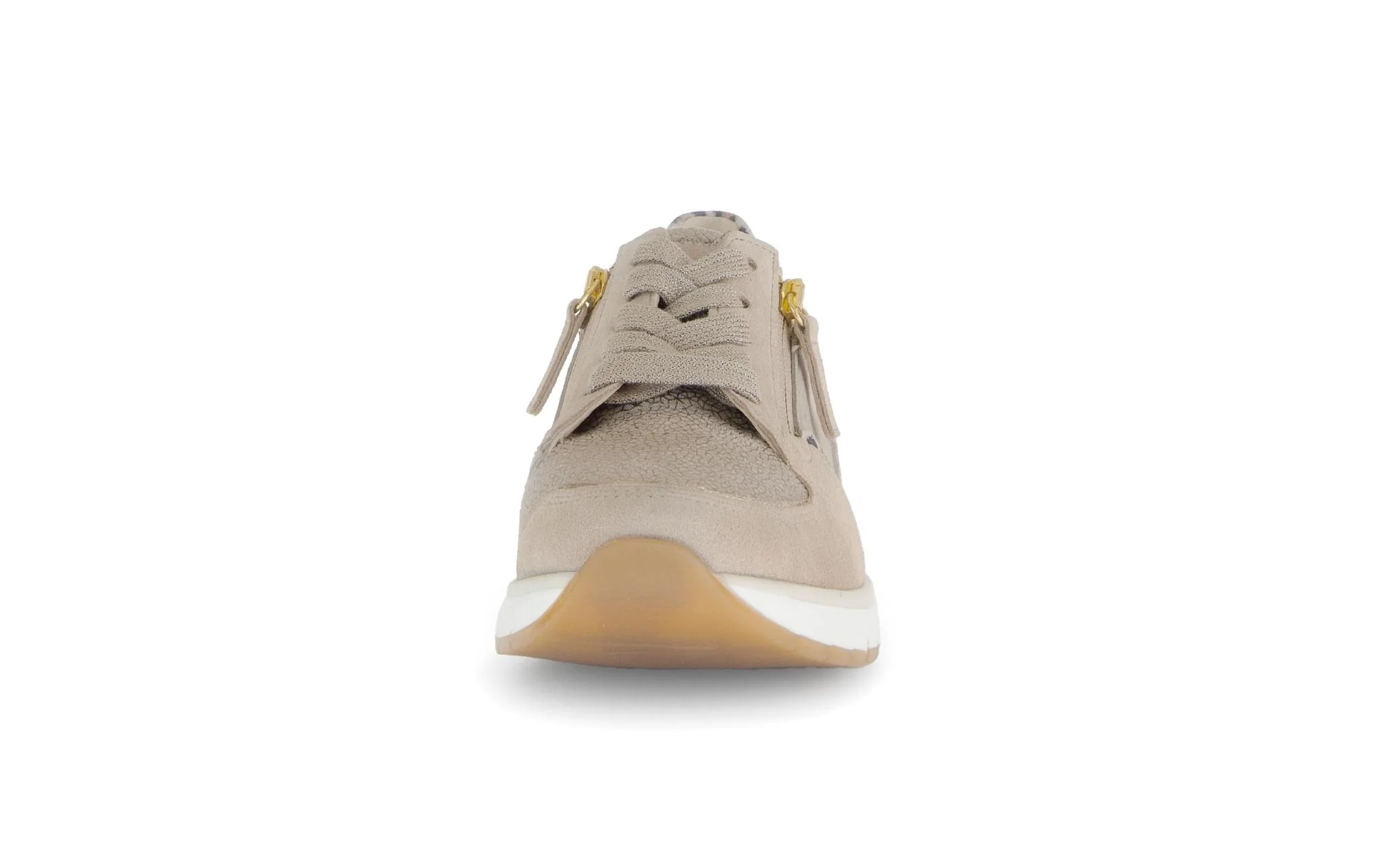 Baskets beiges en nubuck (adaptées Hallux Valgus) - Image 5