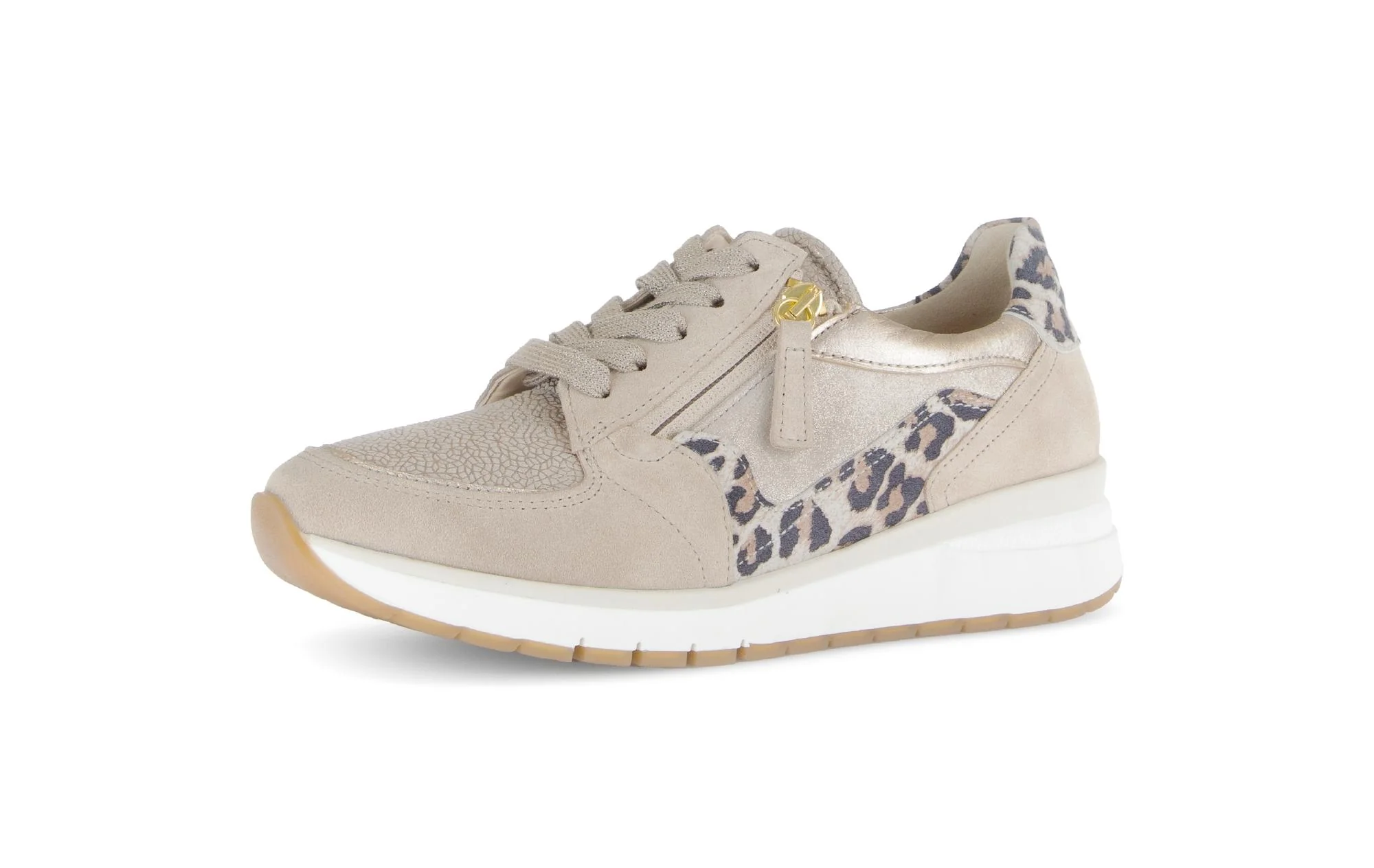 Baskets beiges en nubuck (adaptées Hallux Valgus) - Image 6