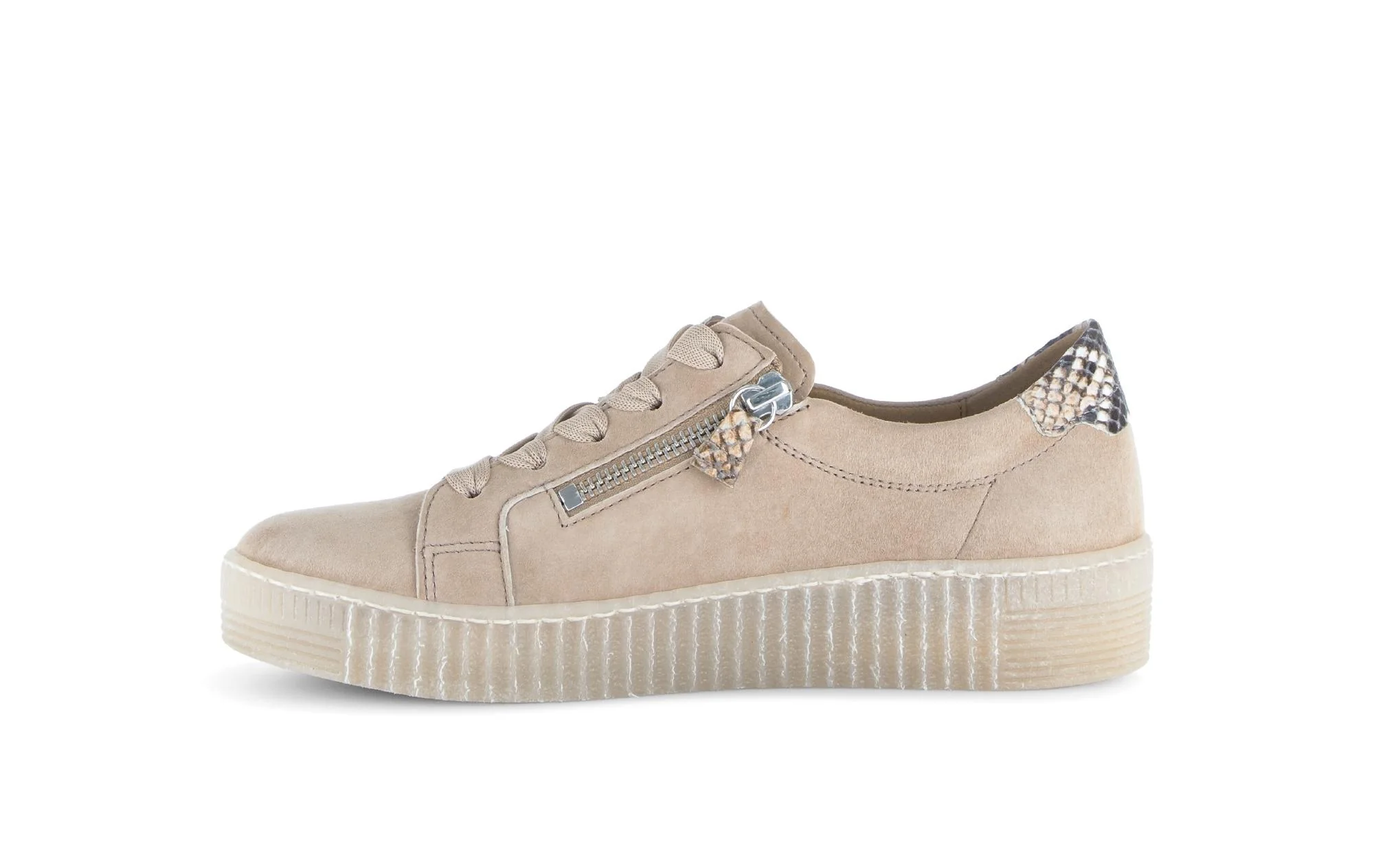 Baskets beiges en nubuck - Image 2