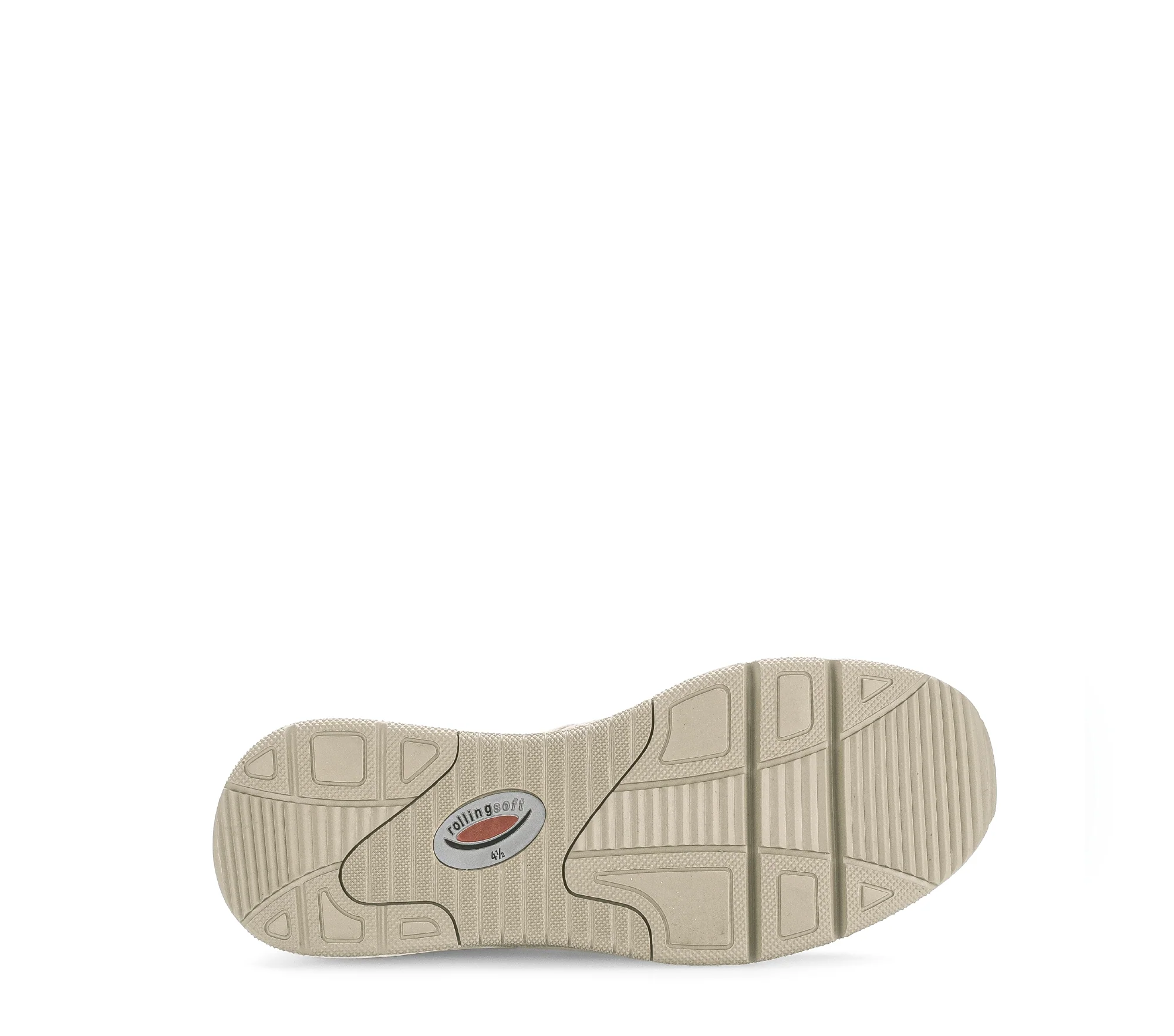 Baskets beiges en nubuck et textile - Image 7