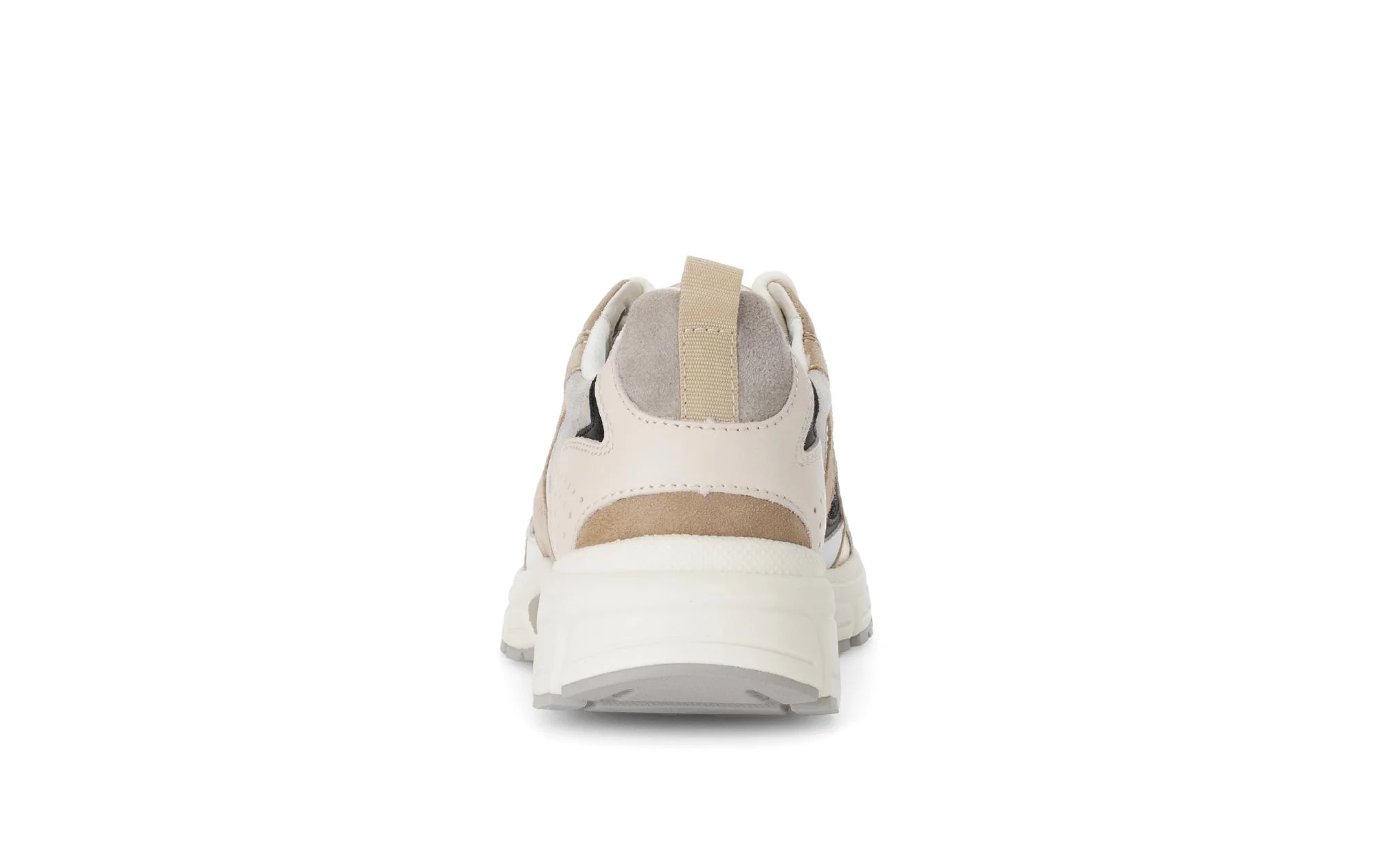 Baskets beiges en cuir - Image 4