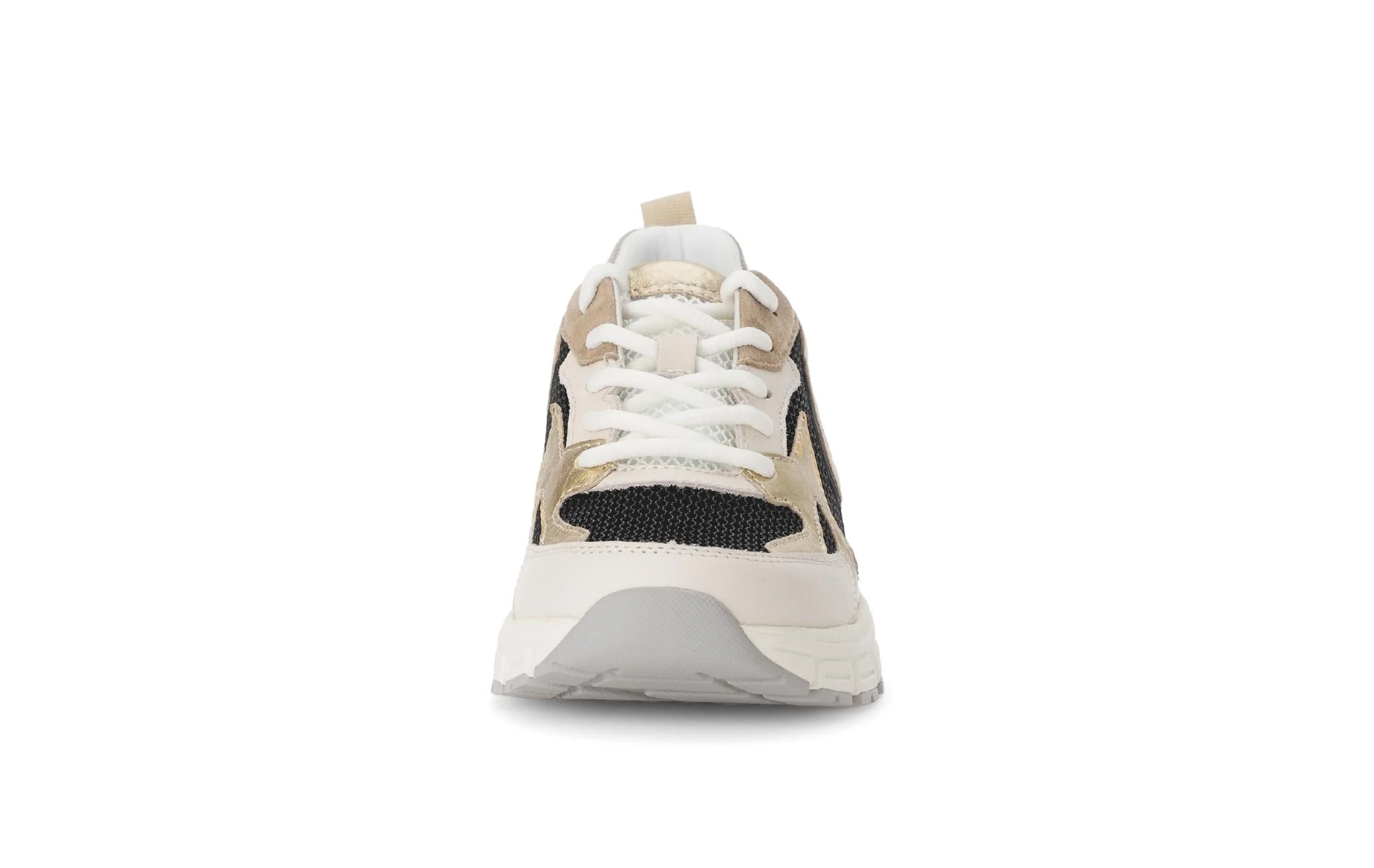 Baskets beiges en cuir - Image 5