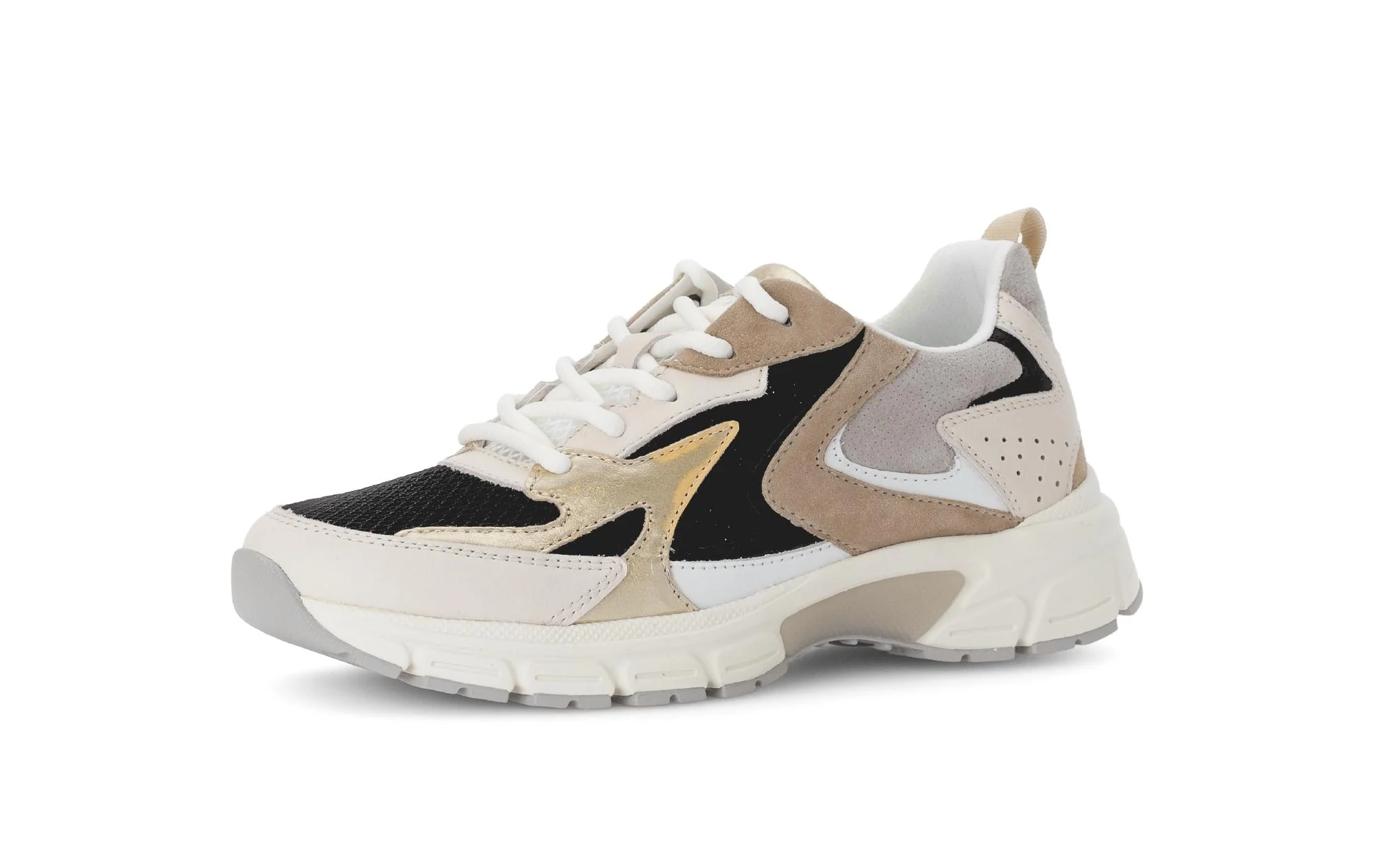 Baskets beiges en cuir - Image 6