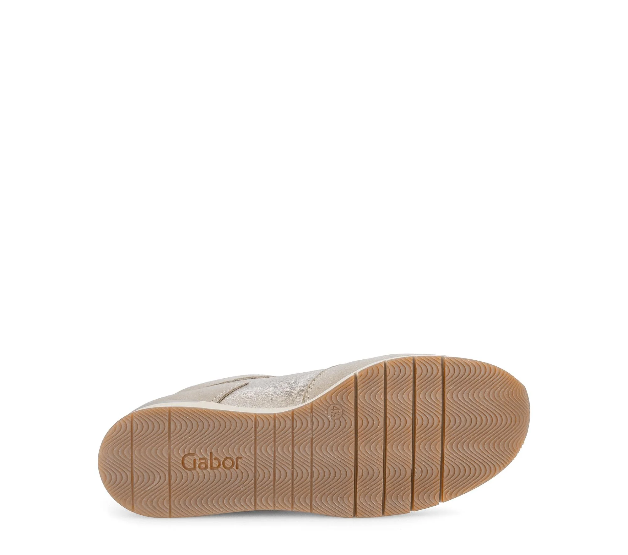 Baskets beiges en cuir - Image 7