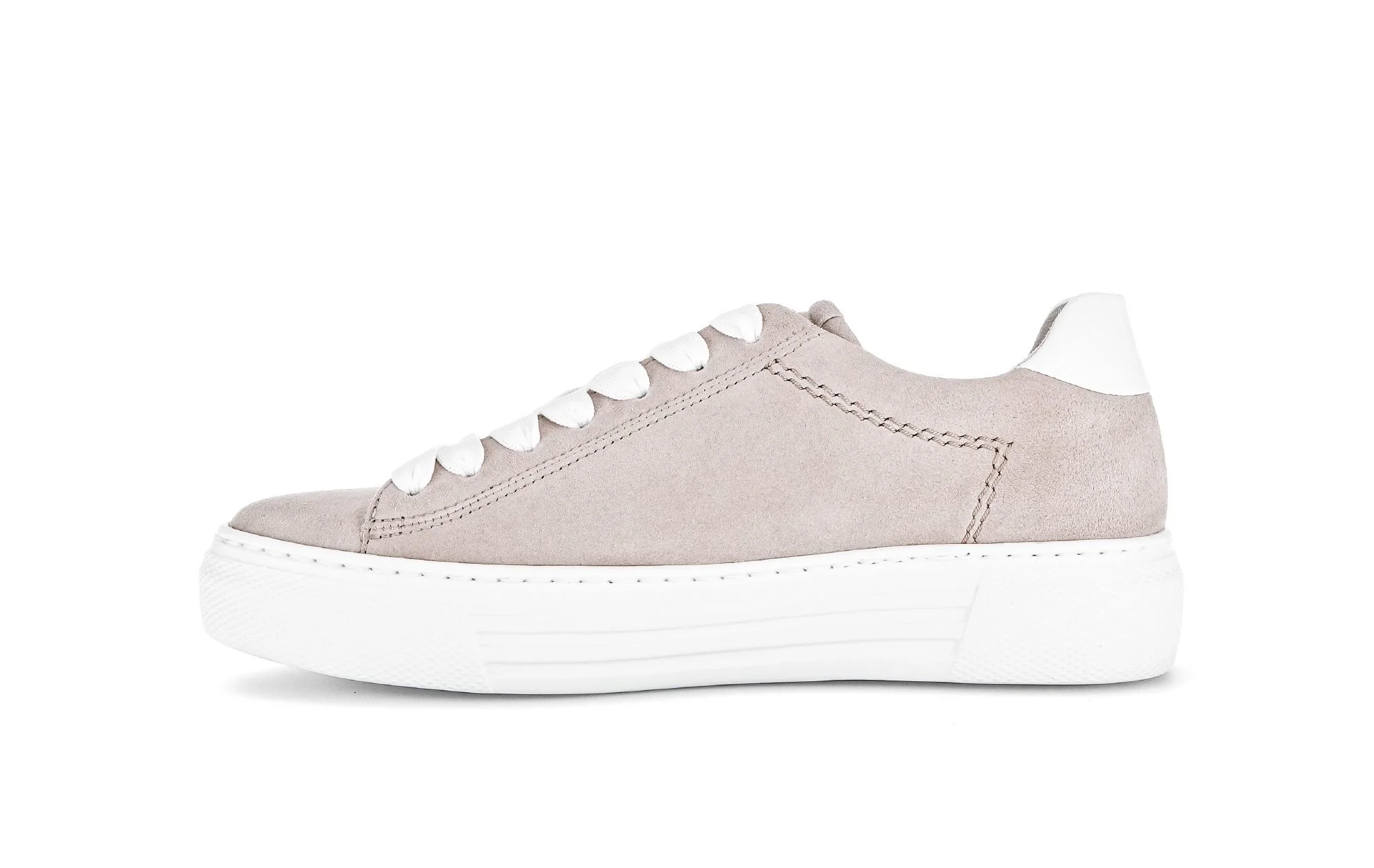 Baskets beiges en Nubuck - Image 2