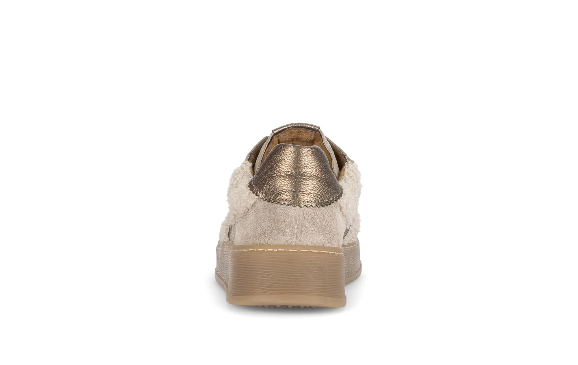Baskets beiges en textile - Image 4