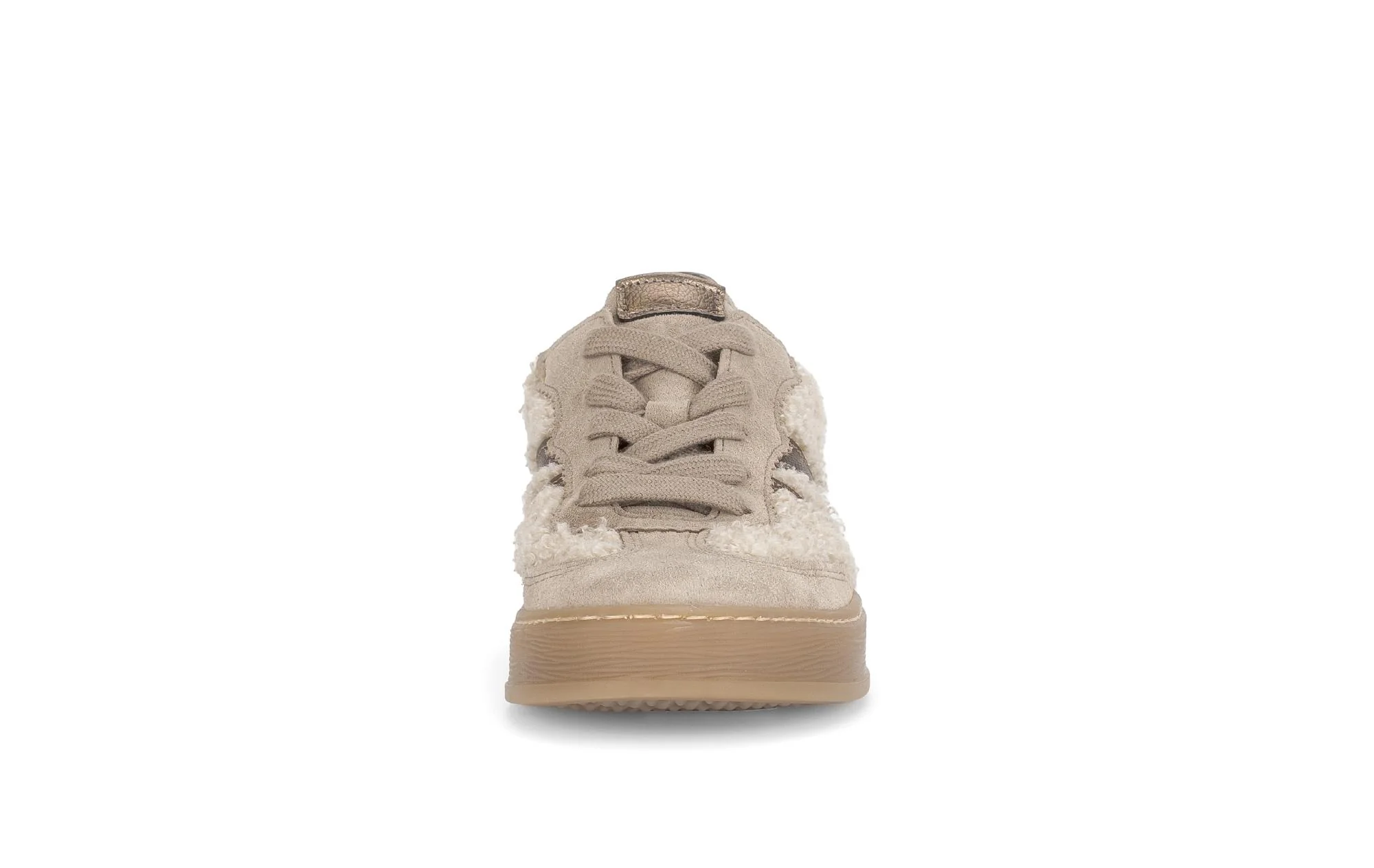 Baskets beiges en textile - Image 5
