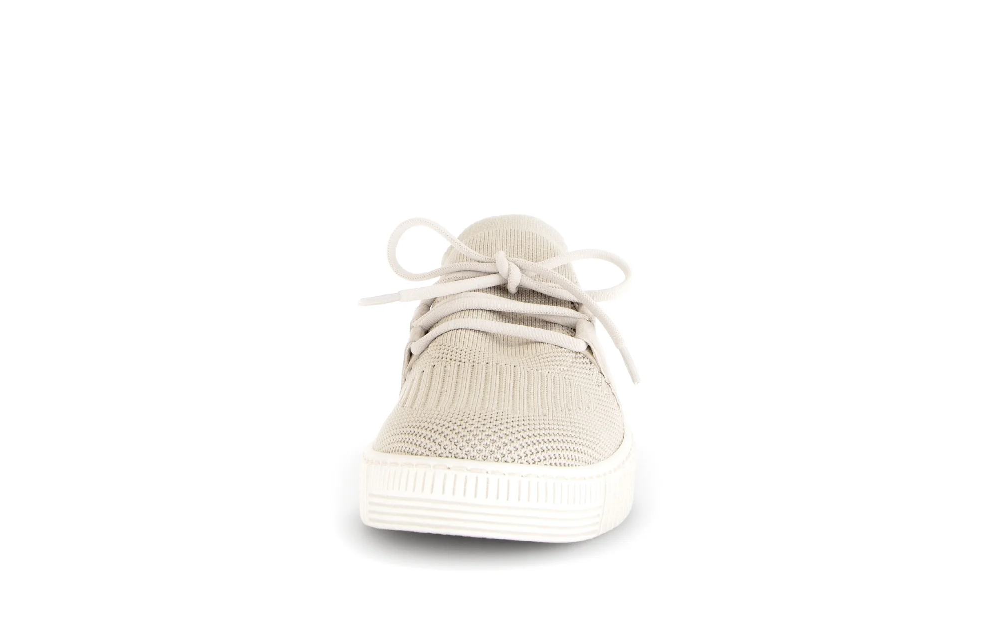 Baskets beiges en textile - Image 5
