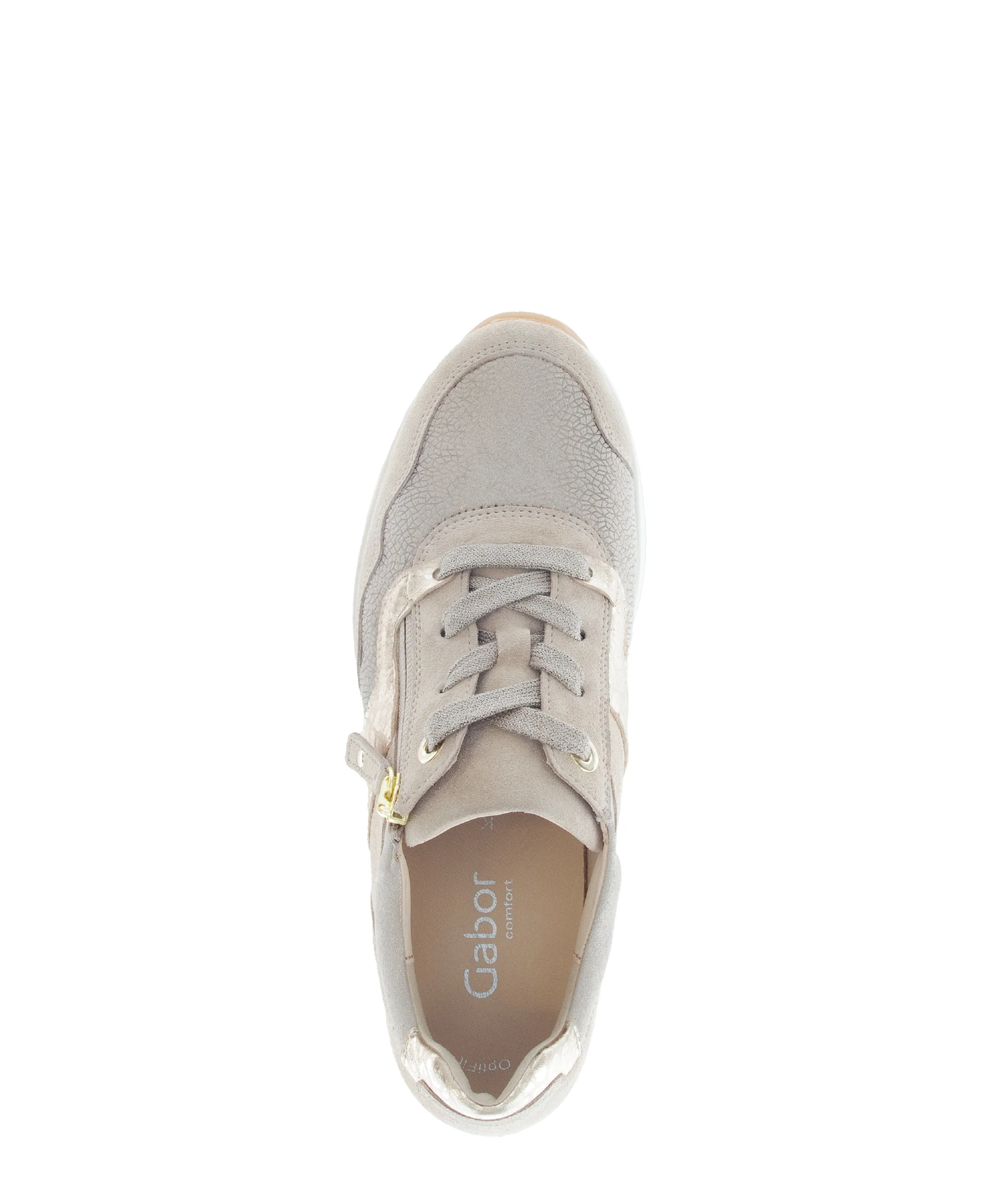Baskets irisées en Nubuck et Textile (adaptées Hallux Valgus) - Image 3