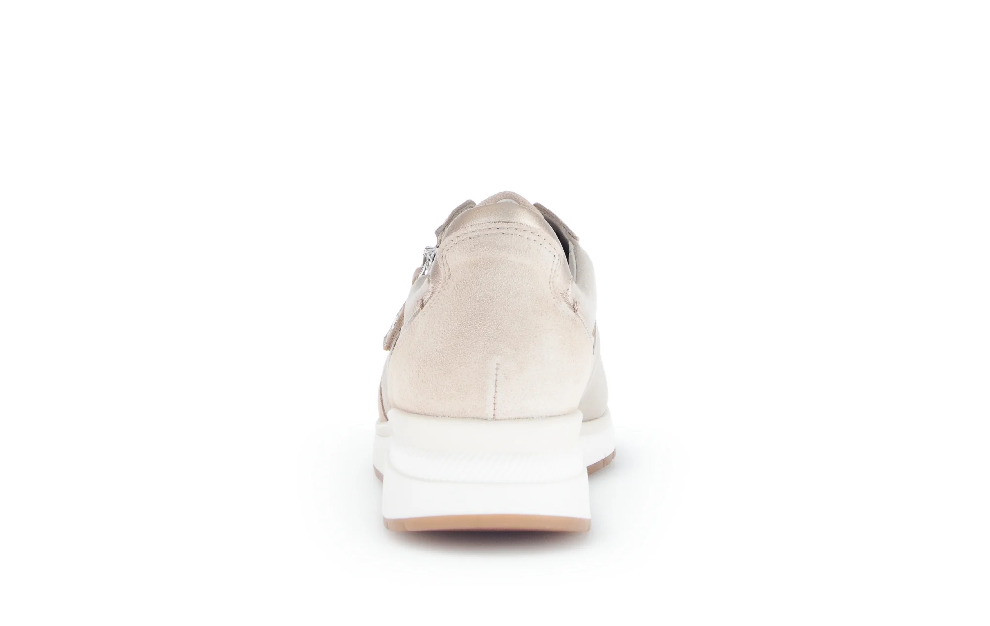 Baskets beiges en Textile et Nubuck (adaptées Hallux Valgus) - Image 4