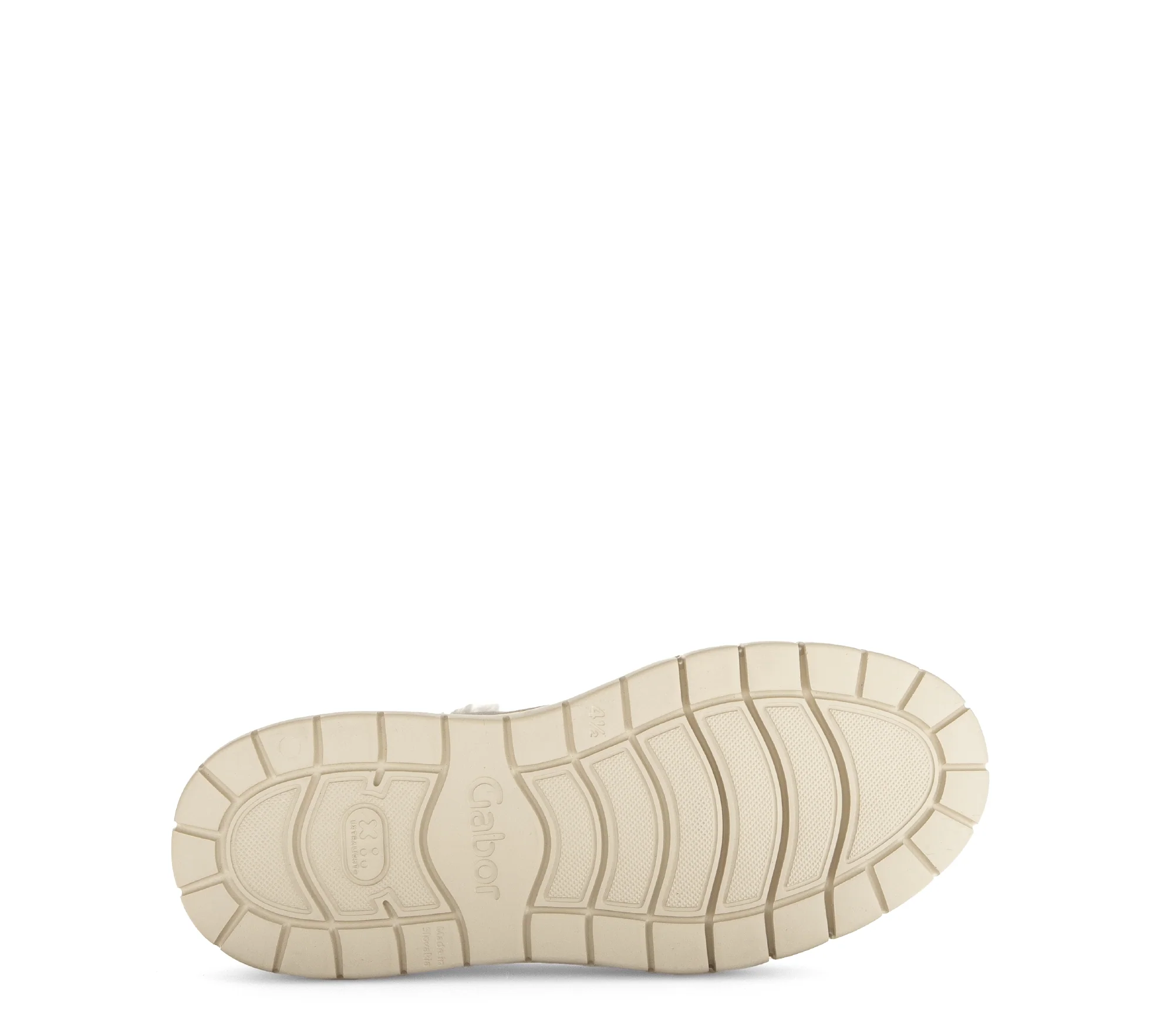 Baskets beiges en velours/fourure - Image 6