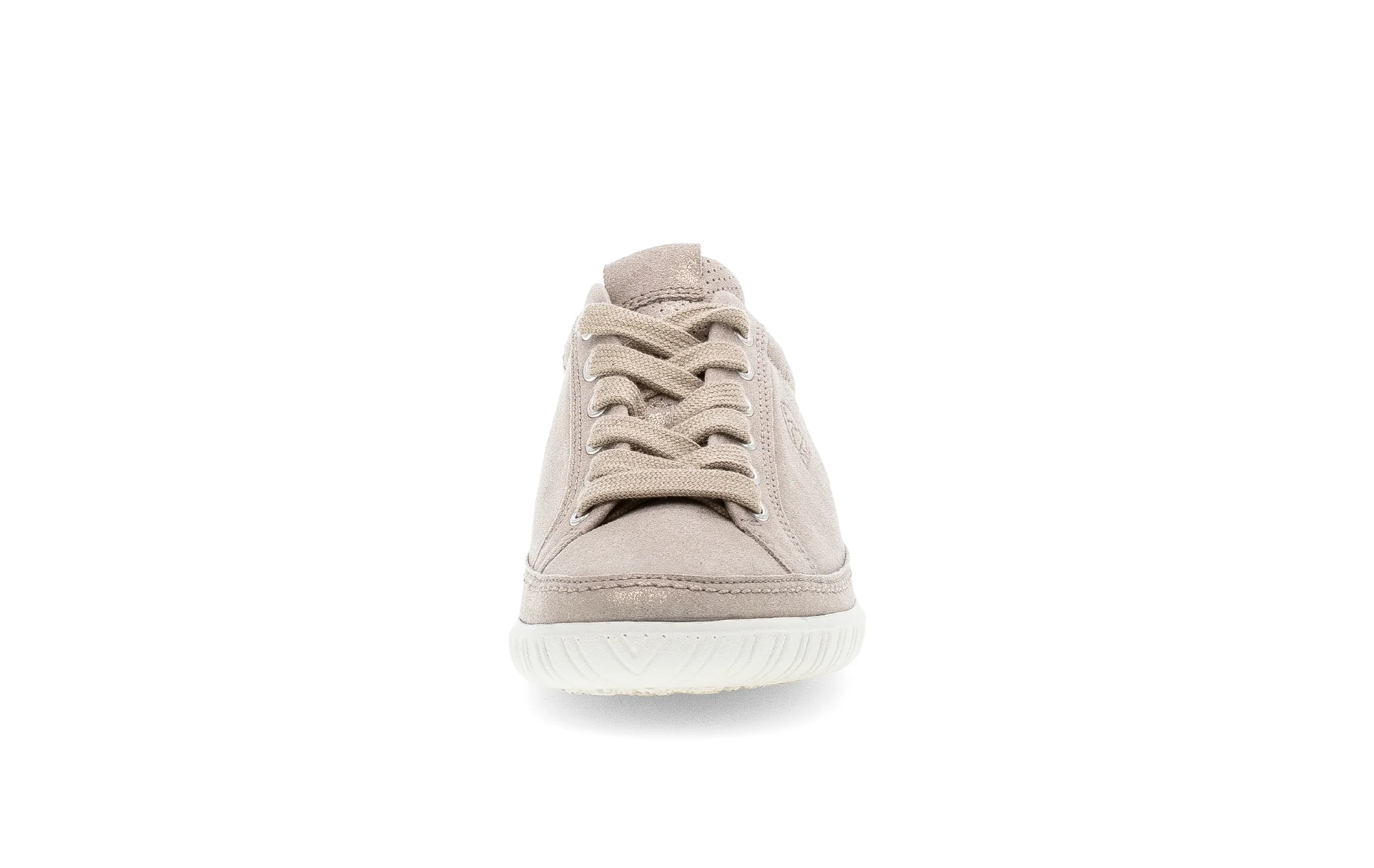 Baskets beiges en Nubuck métallisé - Image 5
