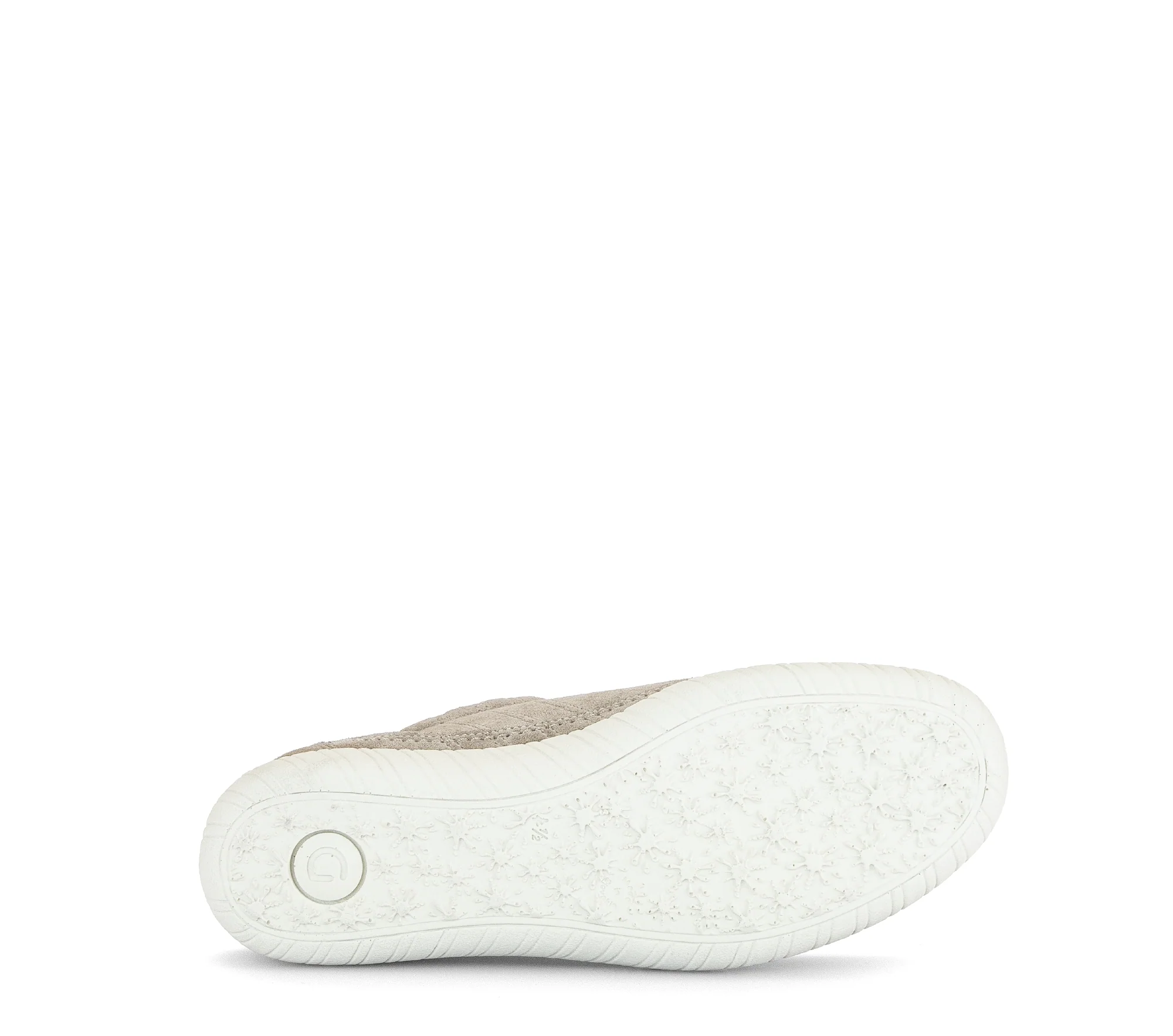 Baskets beiges en Nubuck métallisé - Image 6