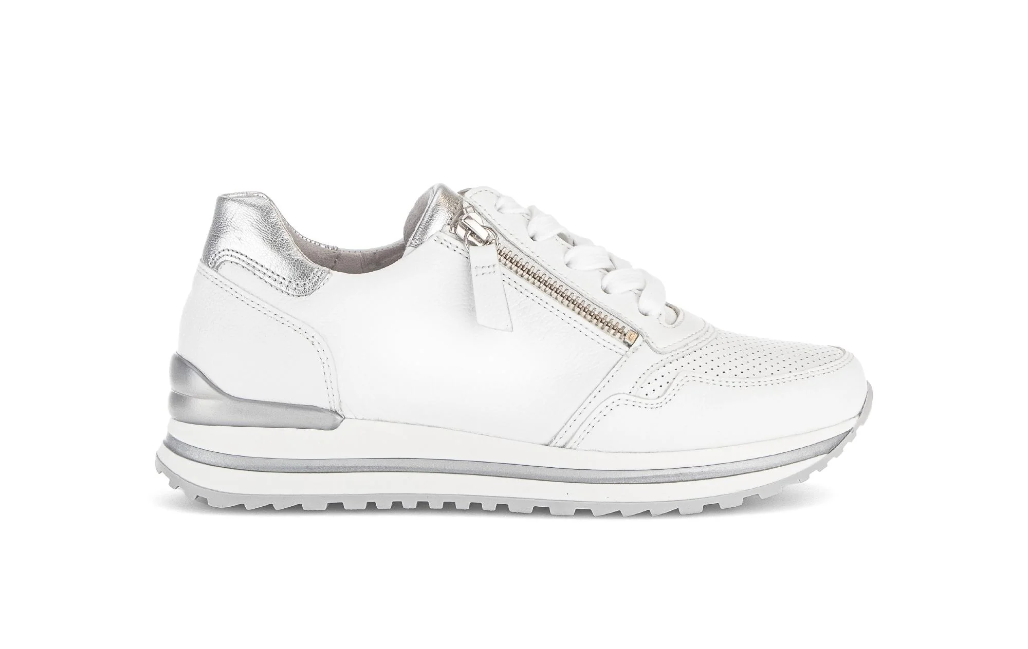 Baskets blanches en cuir