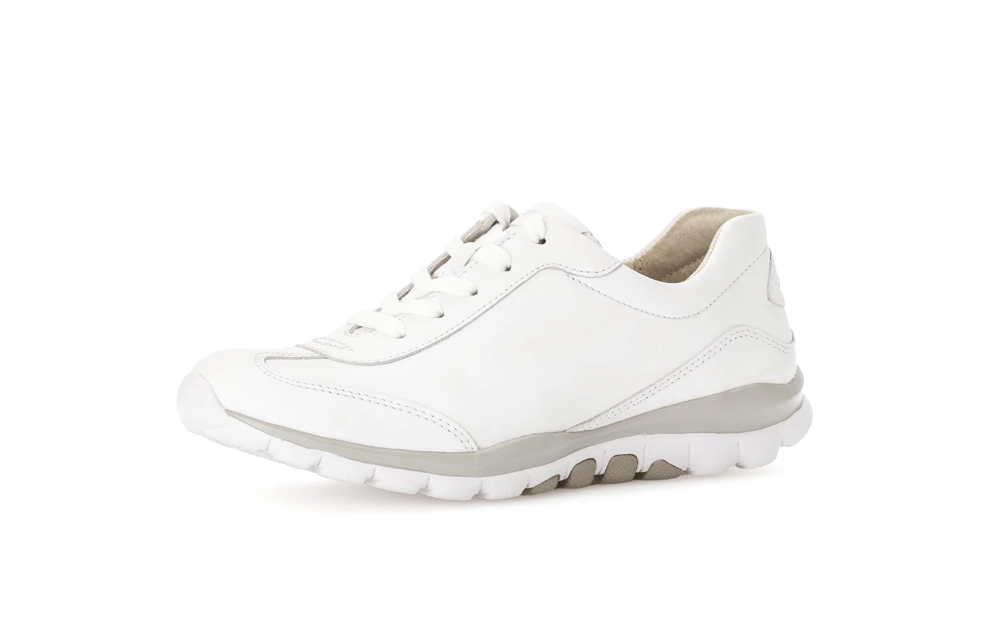 Baskets Rolling Soft Blanche en cuir - Image 6