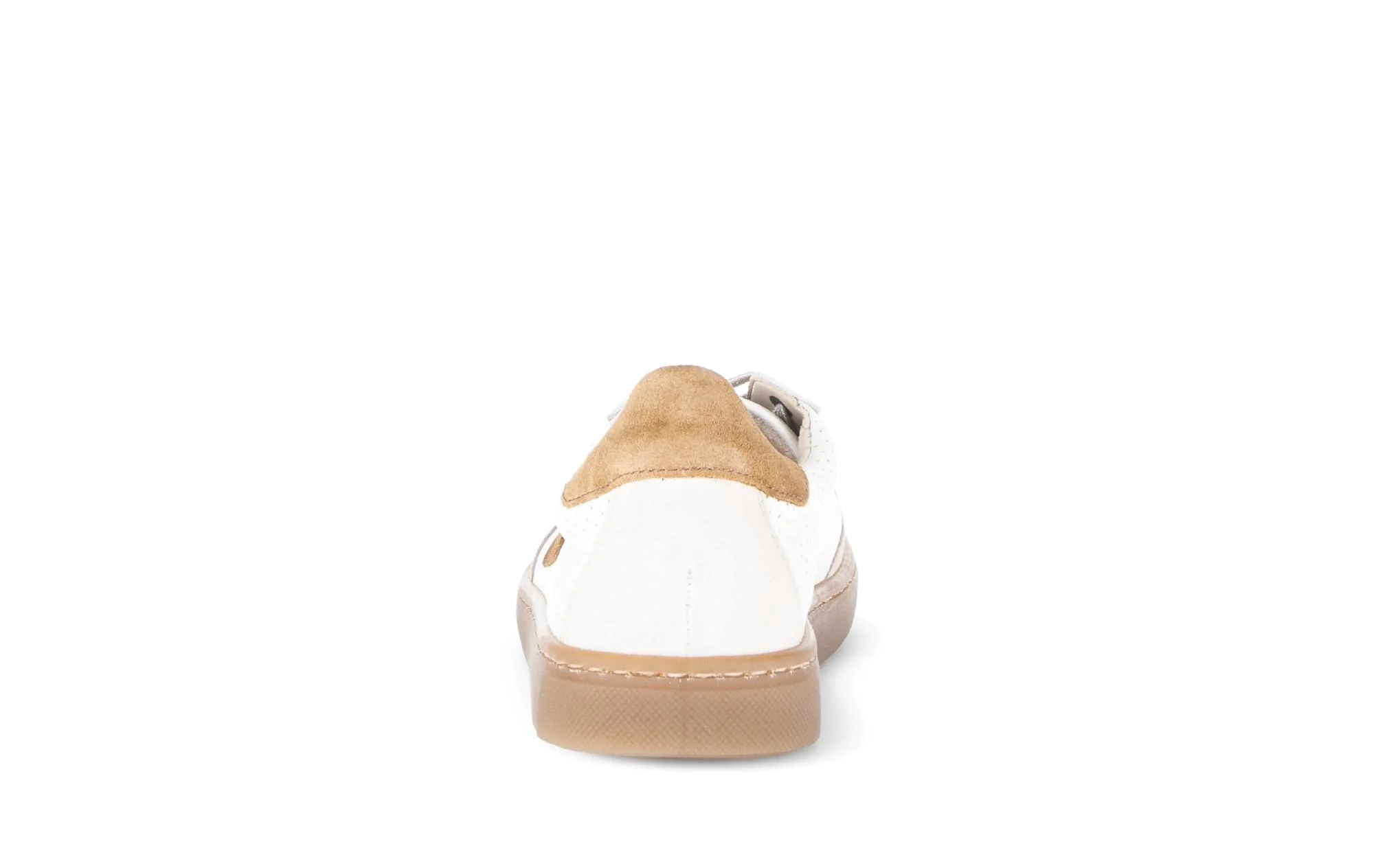 Baskets blanches en cuir - Image 4