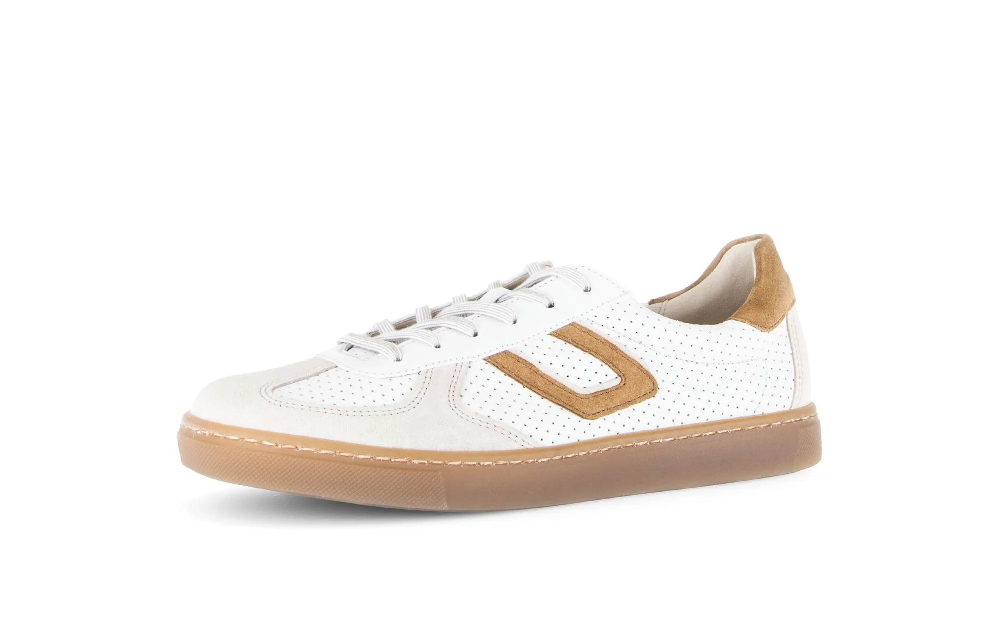 Baskets blanches en cuir - Image 6