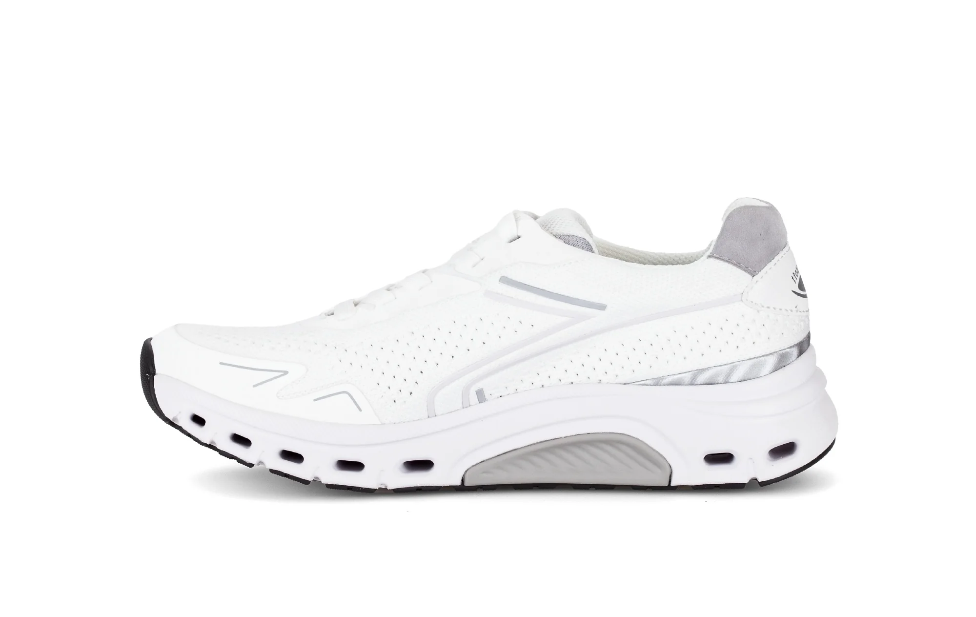 Baskets blanches en cuir - Image 2