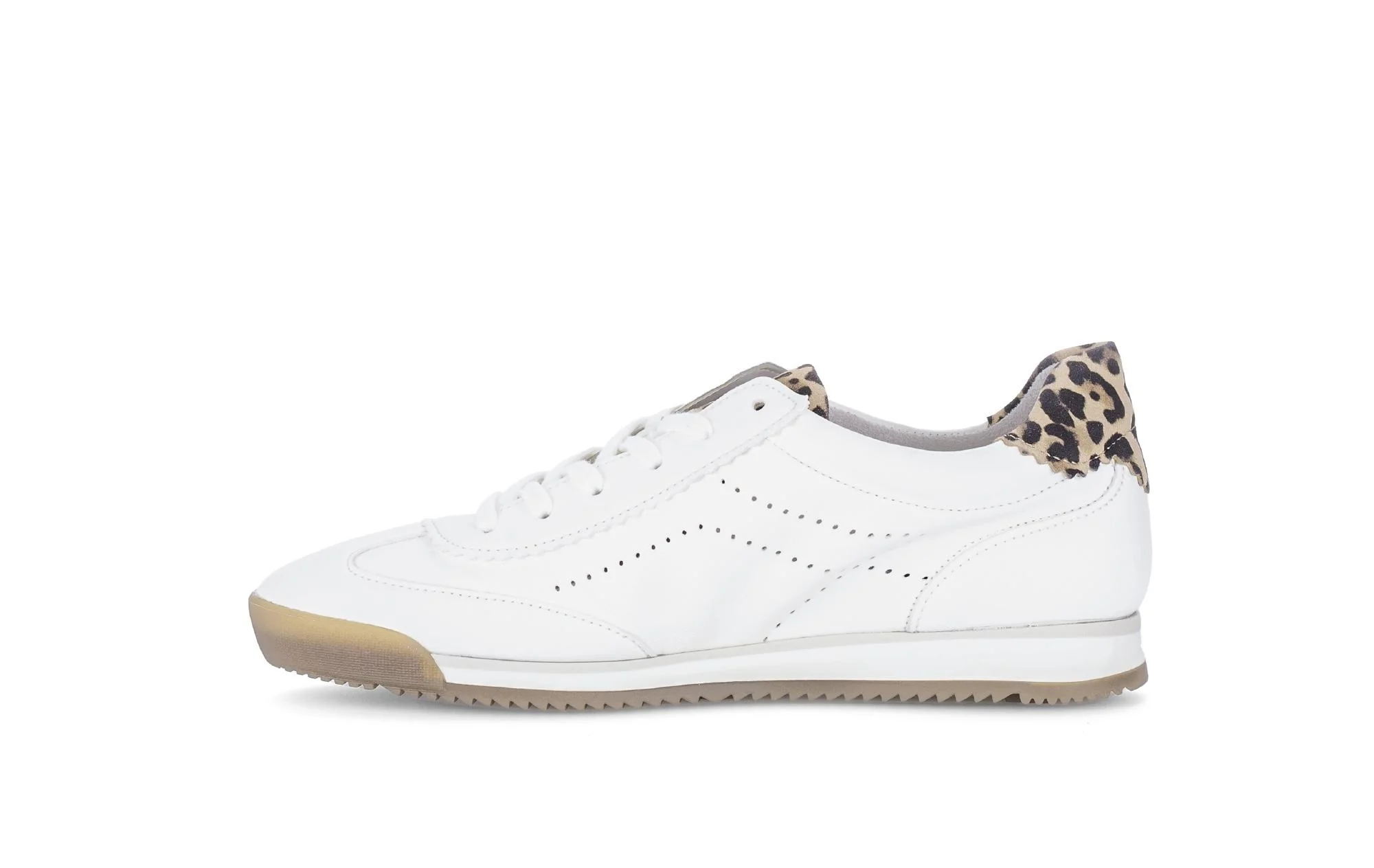 Baskets blanches en cuir - Image 2