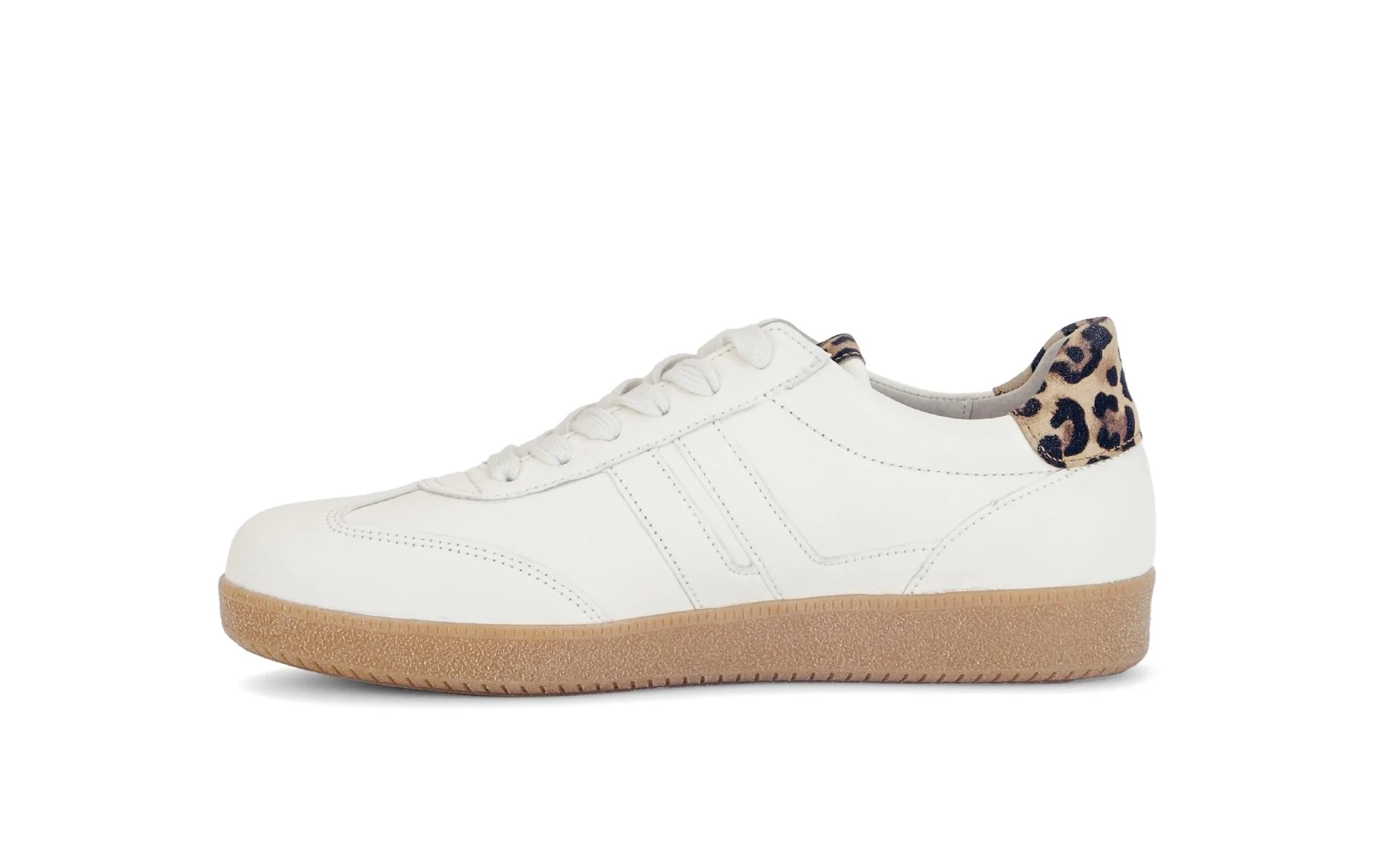 Baskets blanches en cuir - Image 2