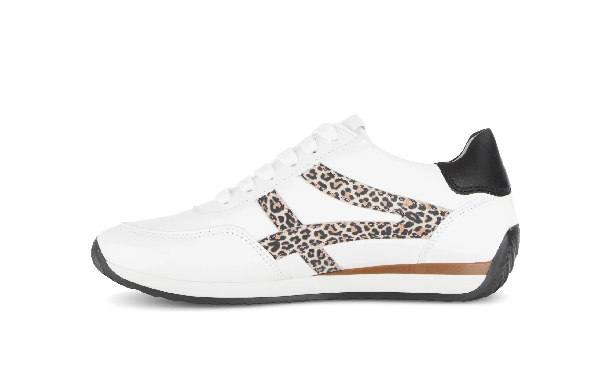 Baskets blanches en cuir - Image 2