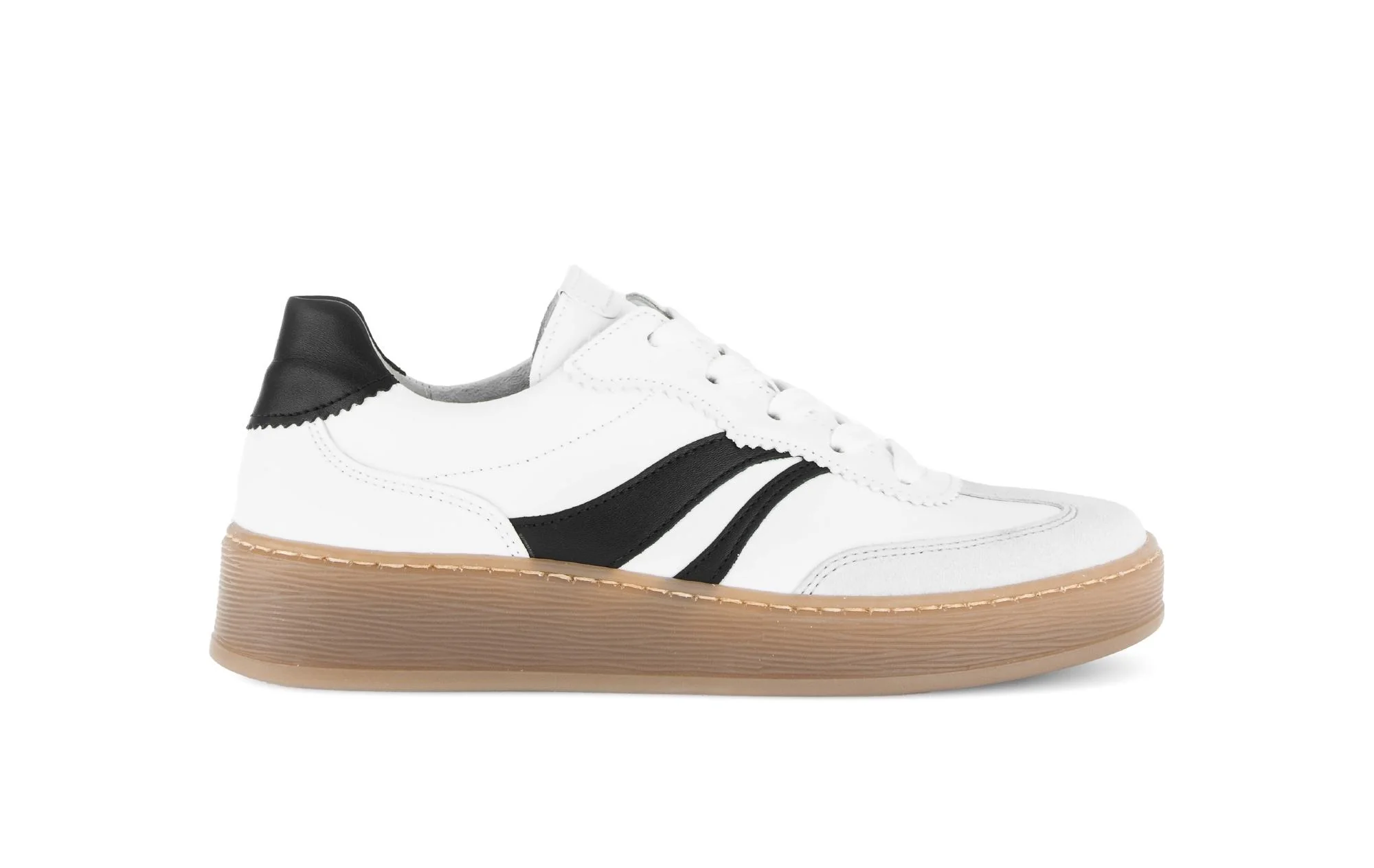 Baskets blanches en cuir