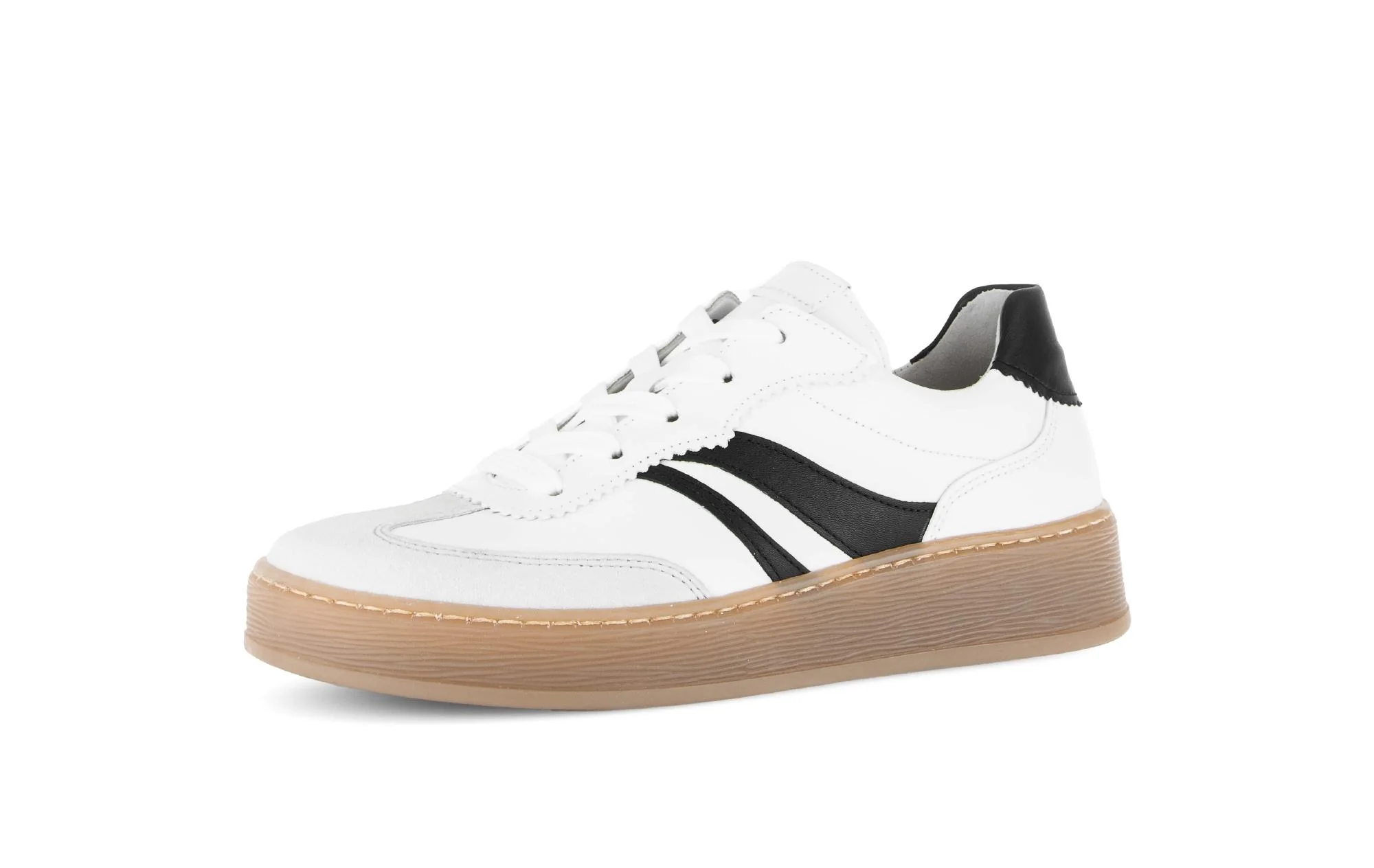 Baskets blanches en cuir - Image 6