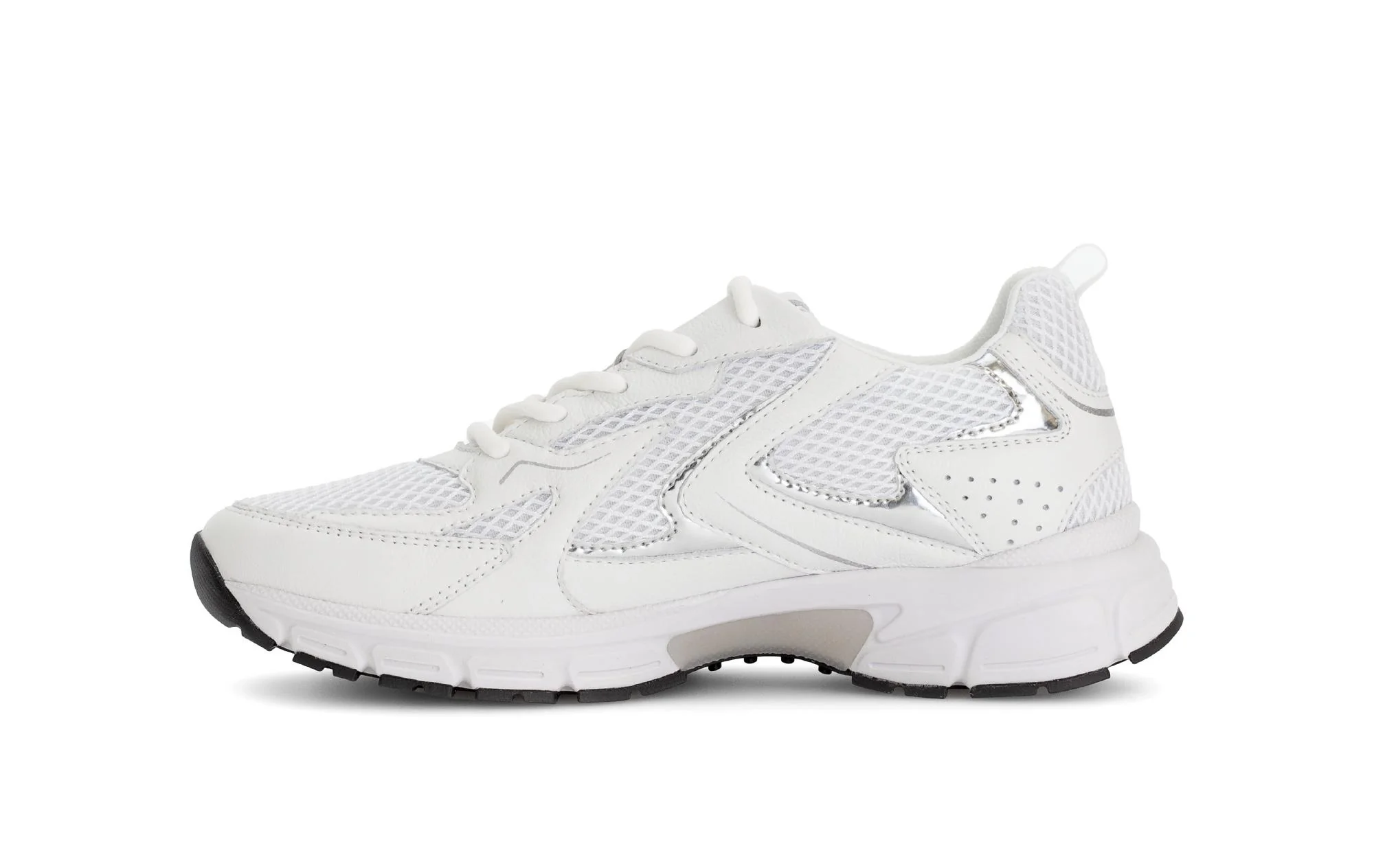 Baskets blanches en cuir - Image 2
