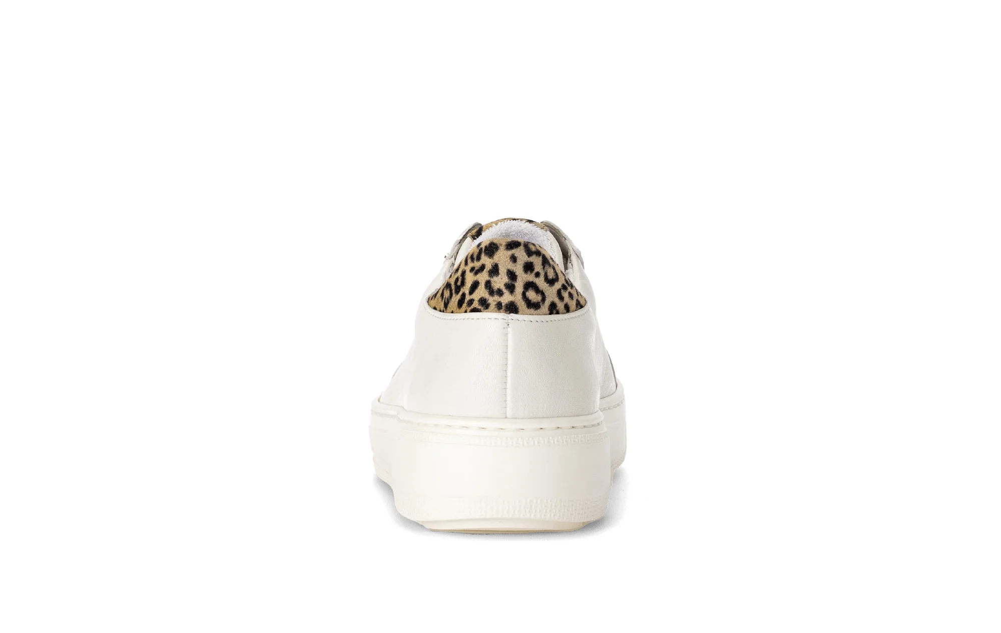 Baskets blanches en cuir - Image 4