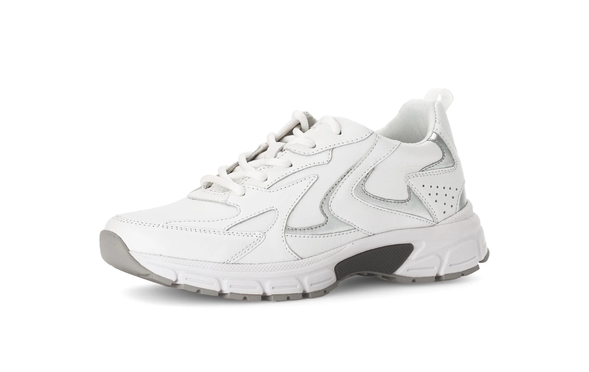 Baskets blanches en cuir - Image 6