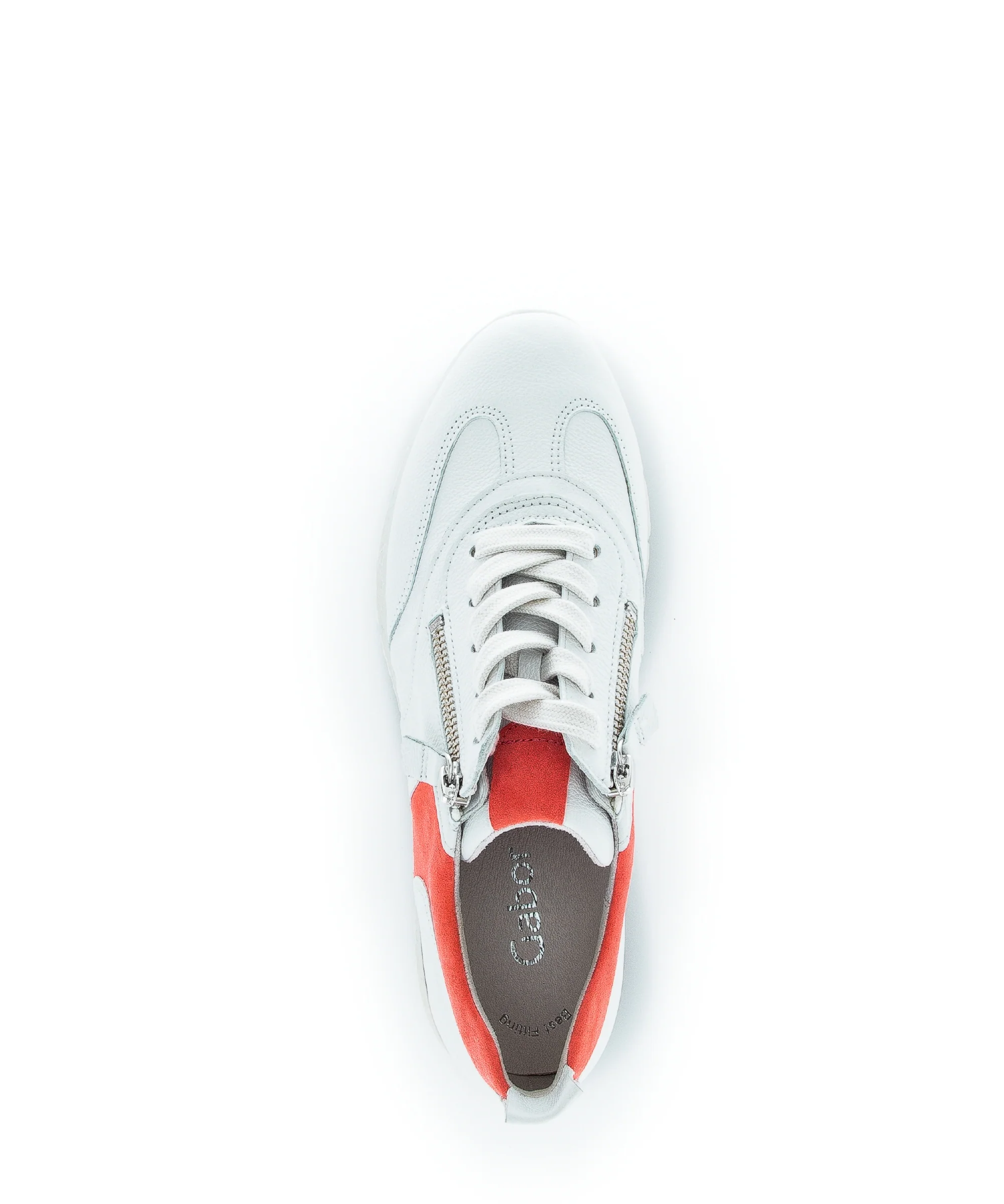 Baskets blanches en cuir - Image 5