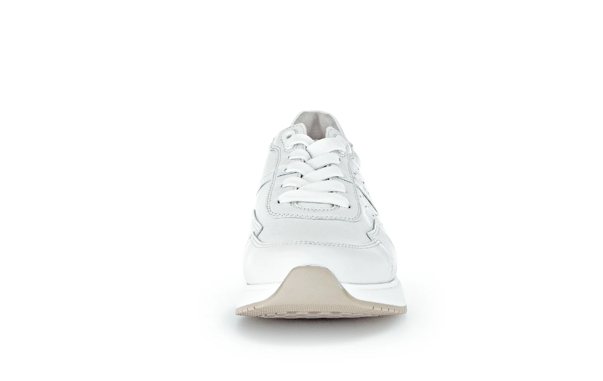 Baskets blanches en cuir - Image 5