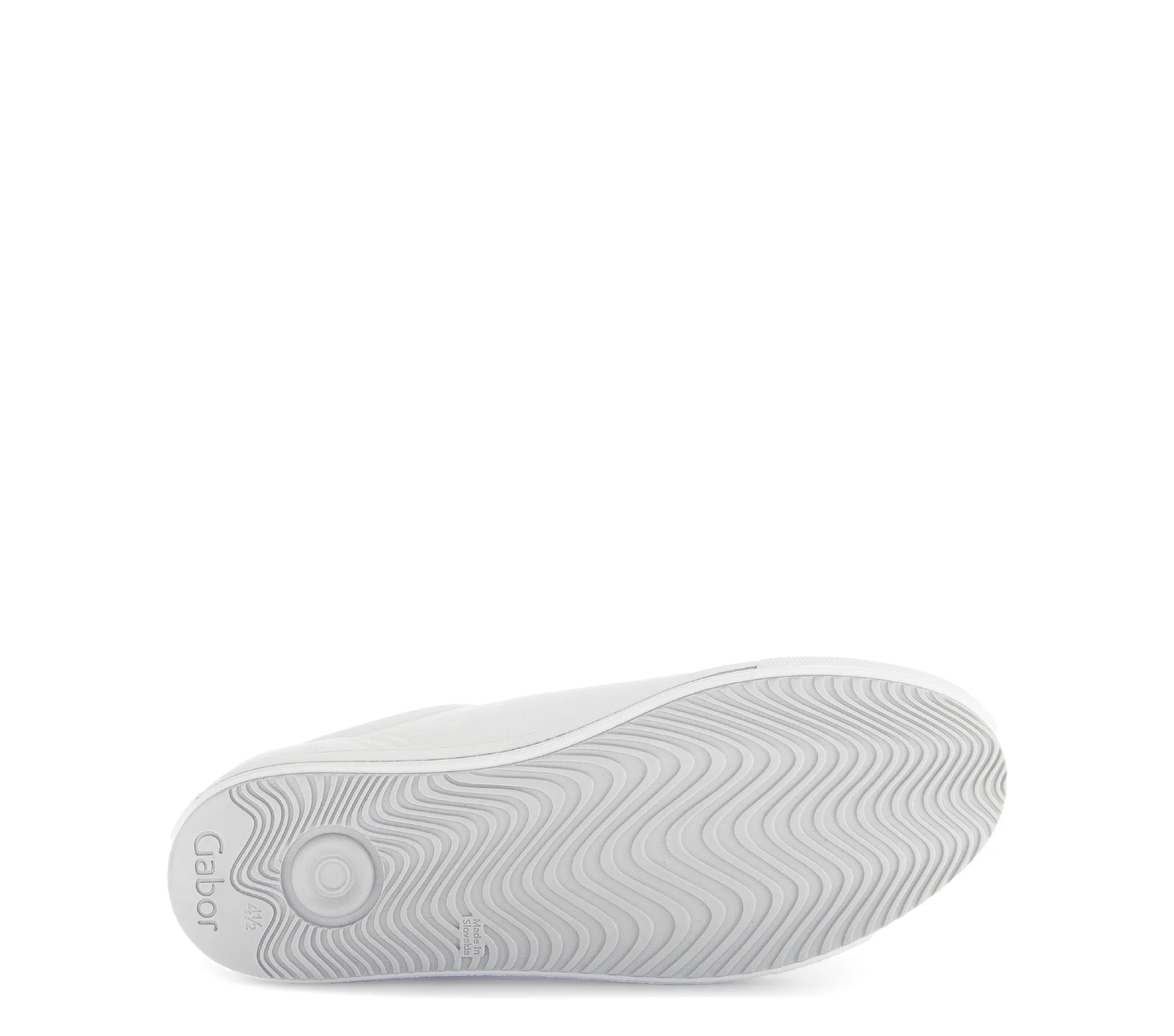 Baskets blanches en cuir lisse - Image 6