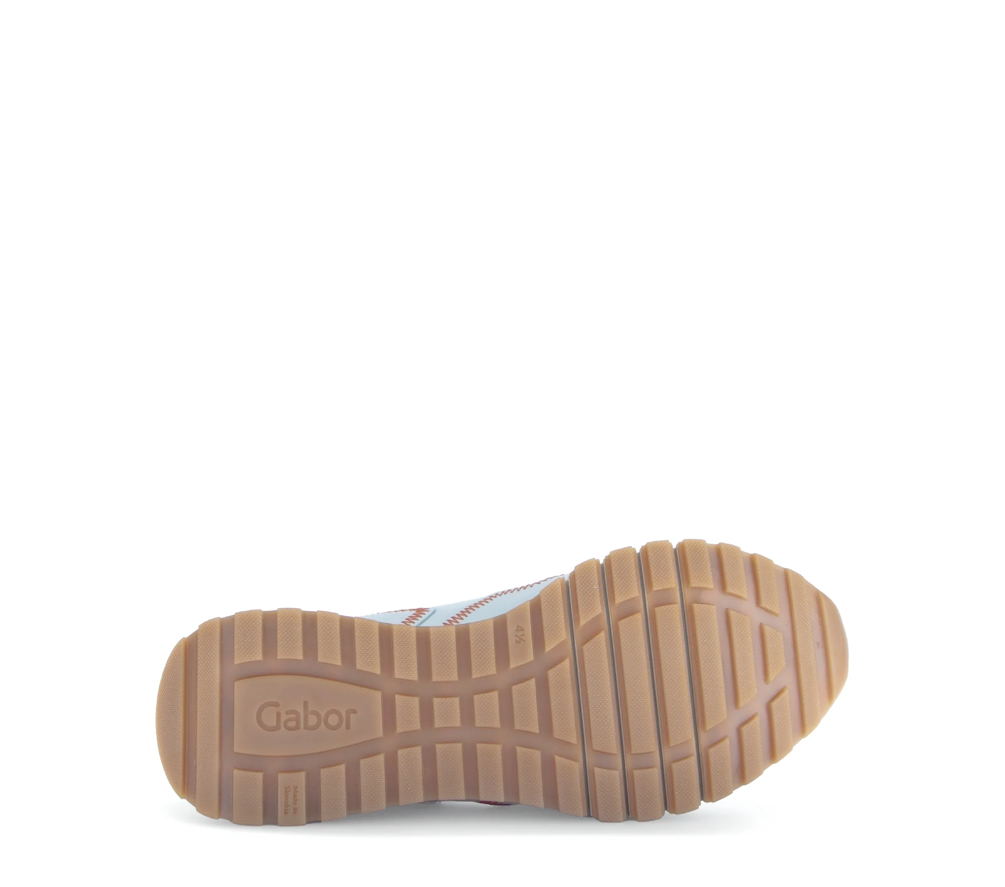 Baskets blanches en cuir lisse - Image 6