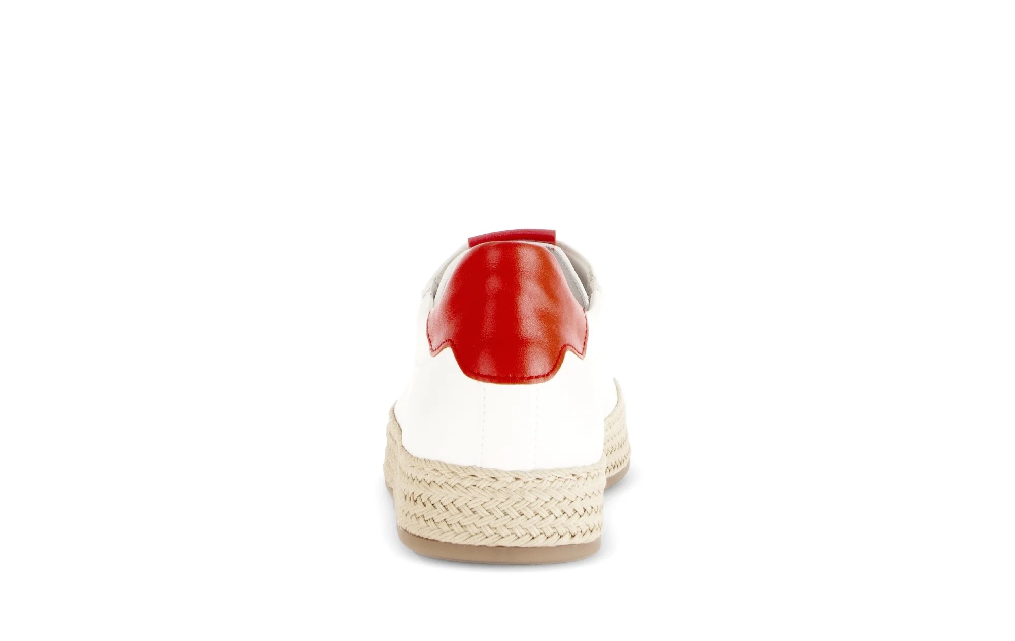 Baskets blanches en cuir lisse - Image 4