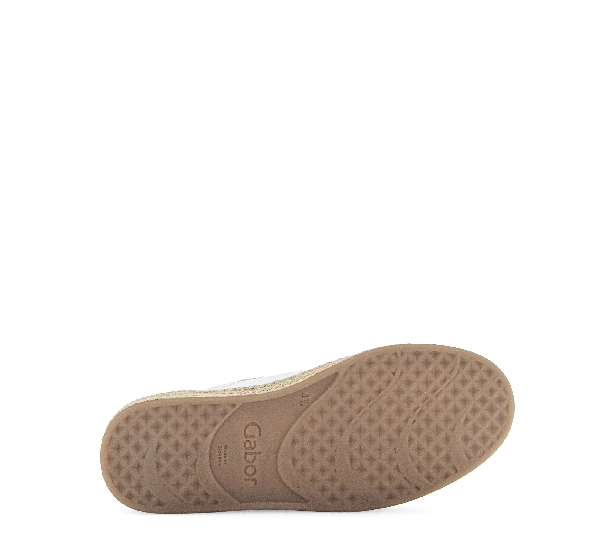 Baskets blanches en cuir lisse - Image 6