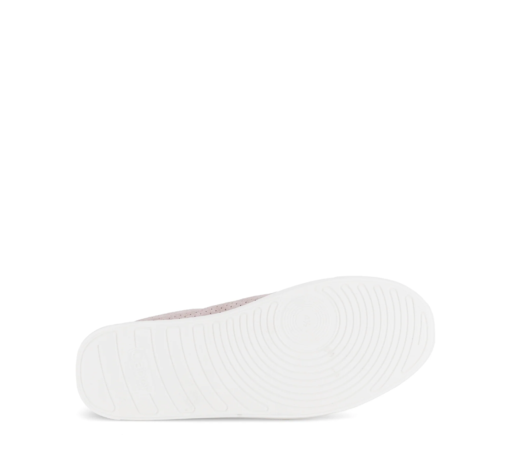 Baskets blanches/violettes en velours - Image 7