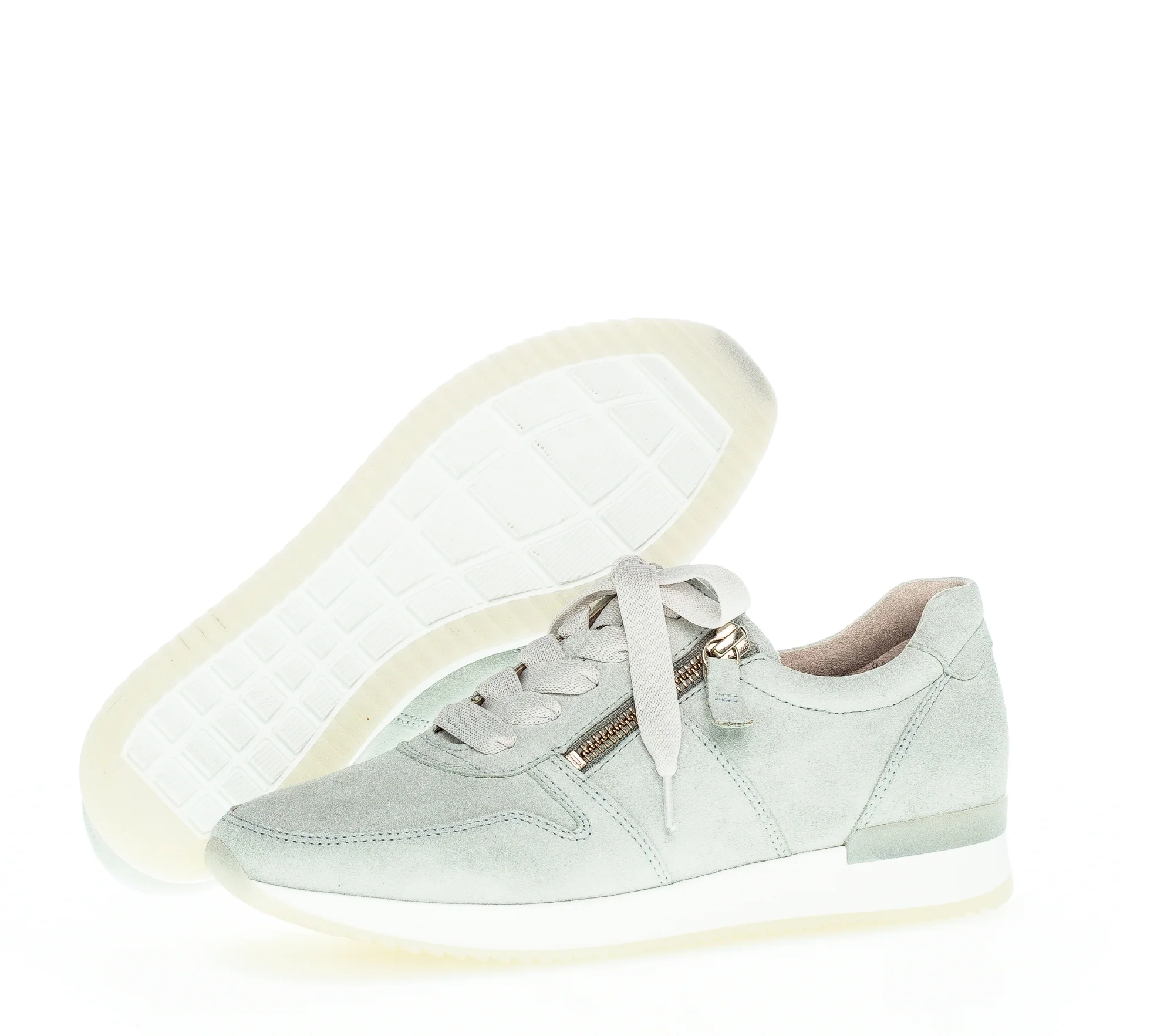 Baskets bleu ciel en cuir - Image 6
