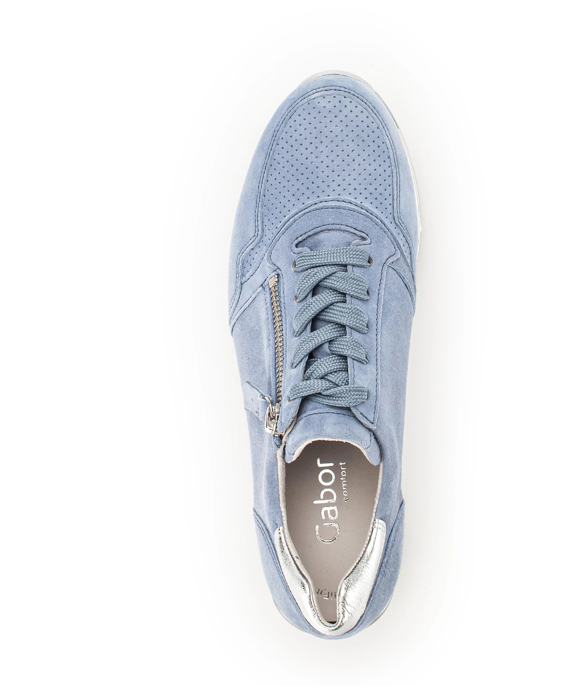Baskets bleu clair en Nubuck - Image 3